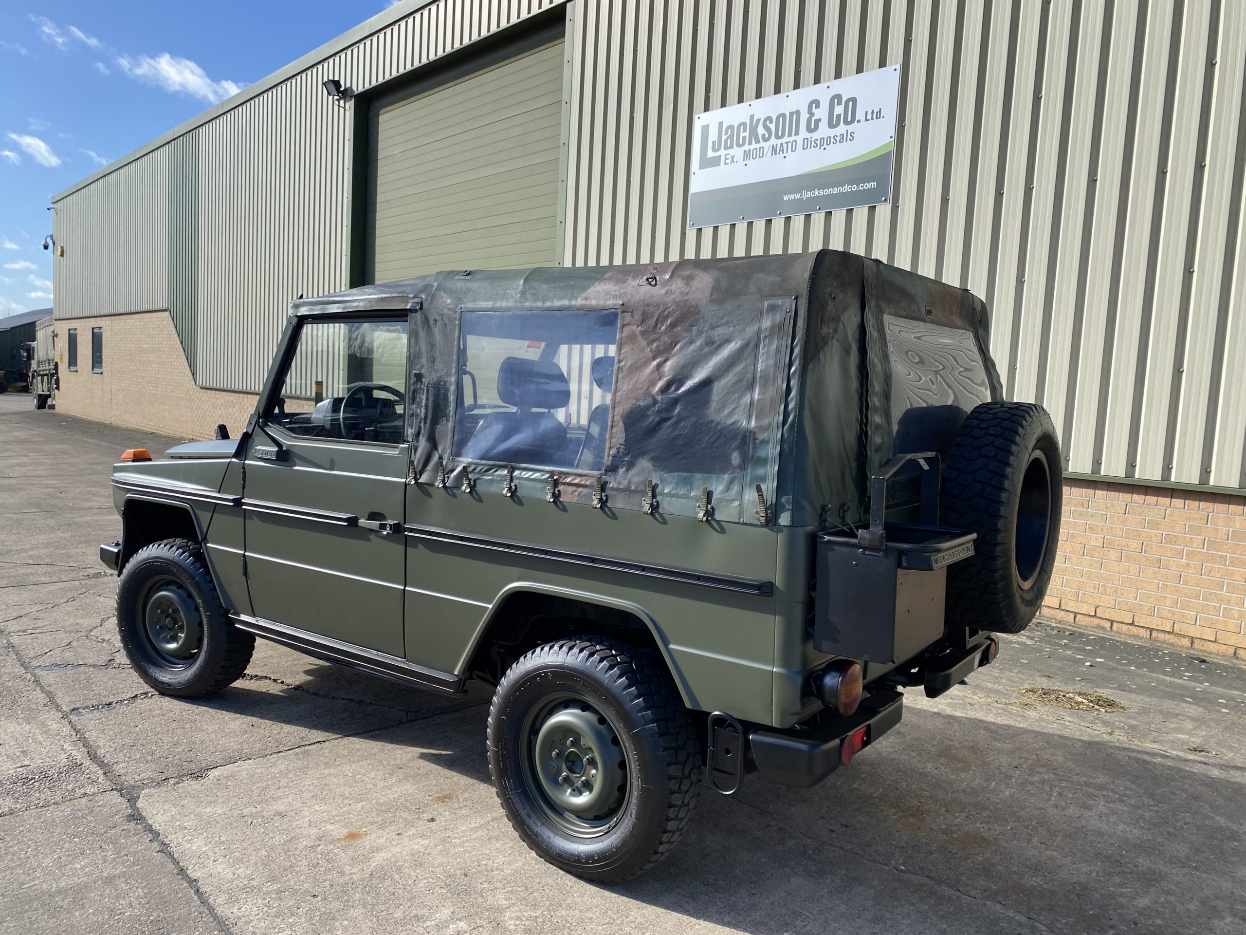 Mercedes Benz G Wagon 250 Soft Top