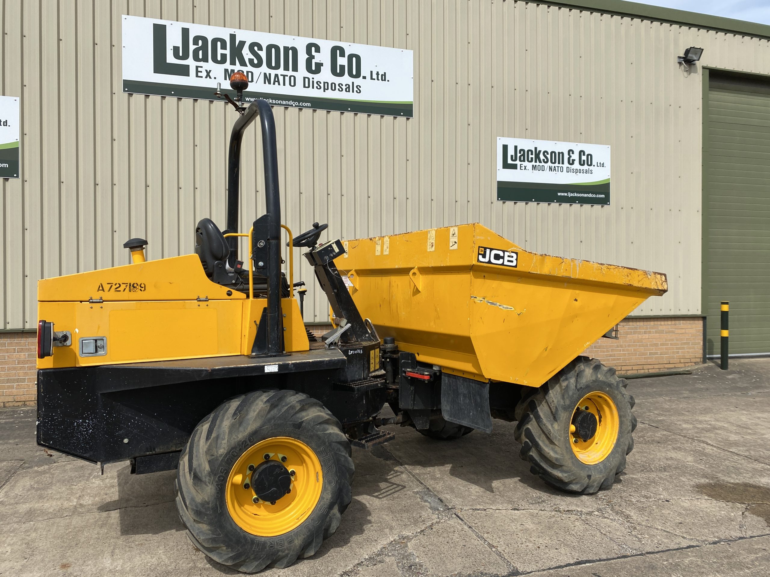 JCB 6TFT 6 Ton Dumper 2016