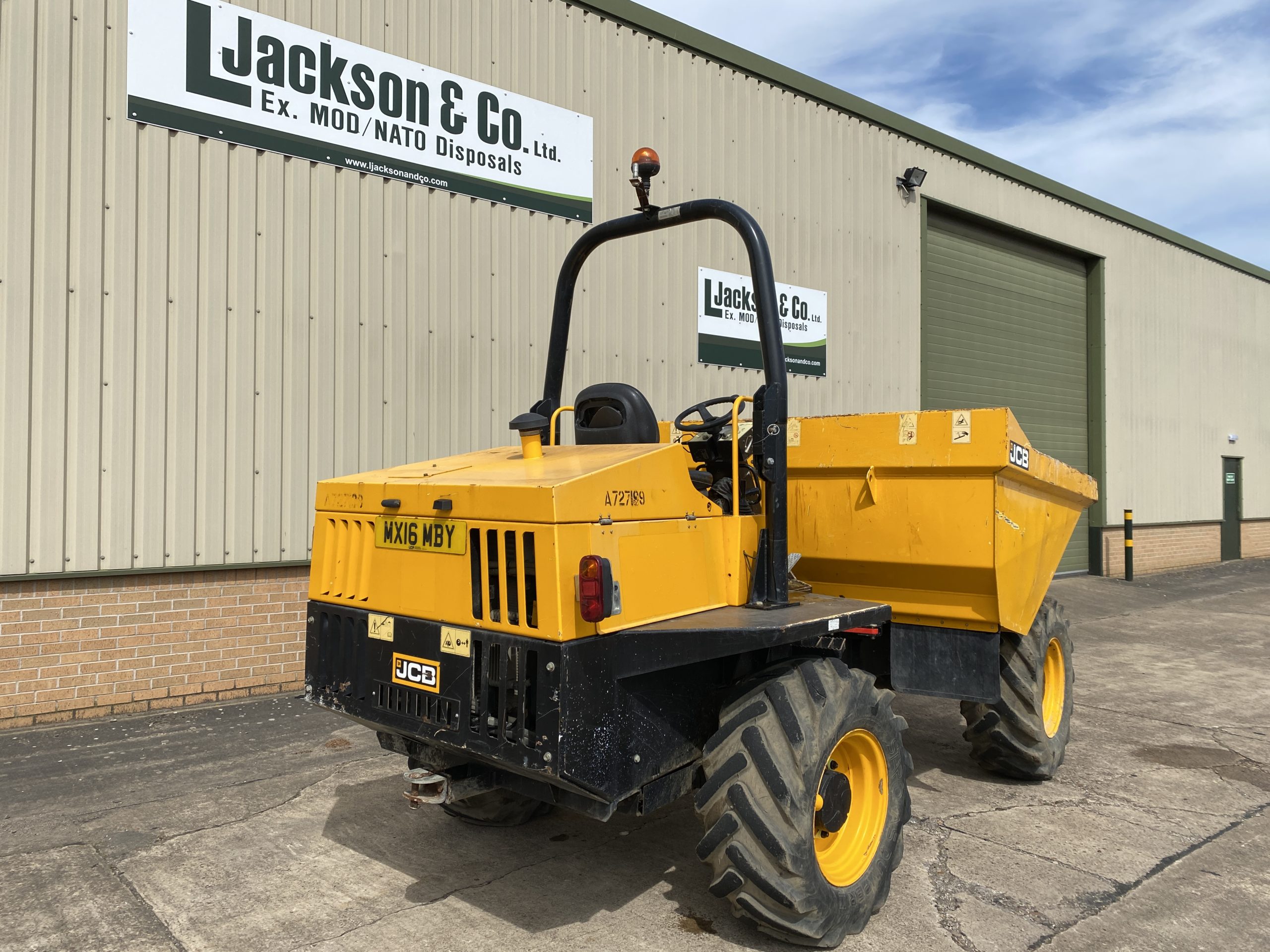 JCB 6TFT 6 Ton Dumper 2016