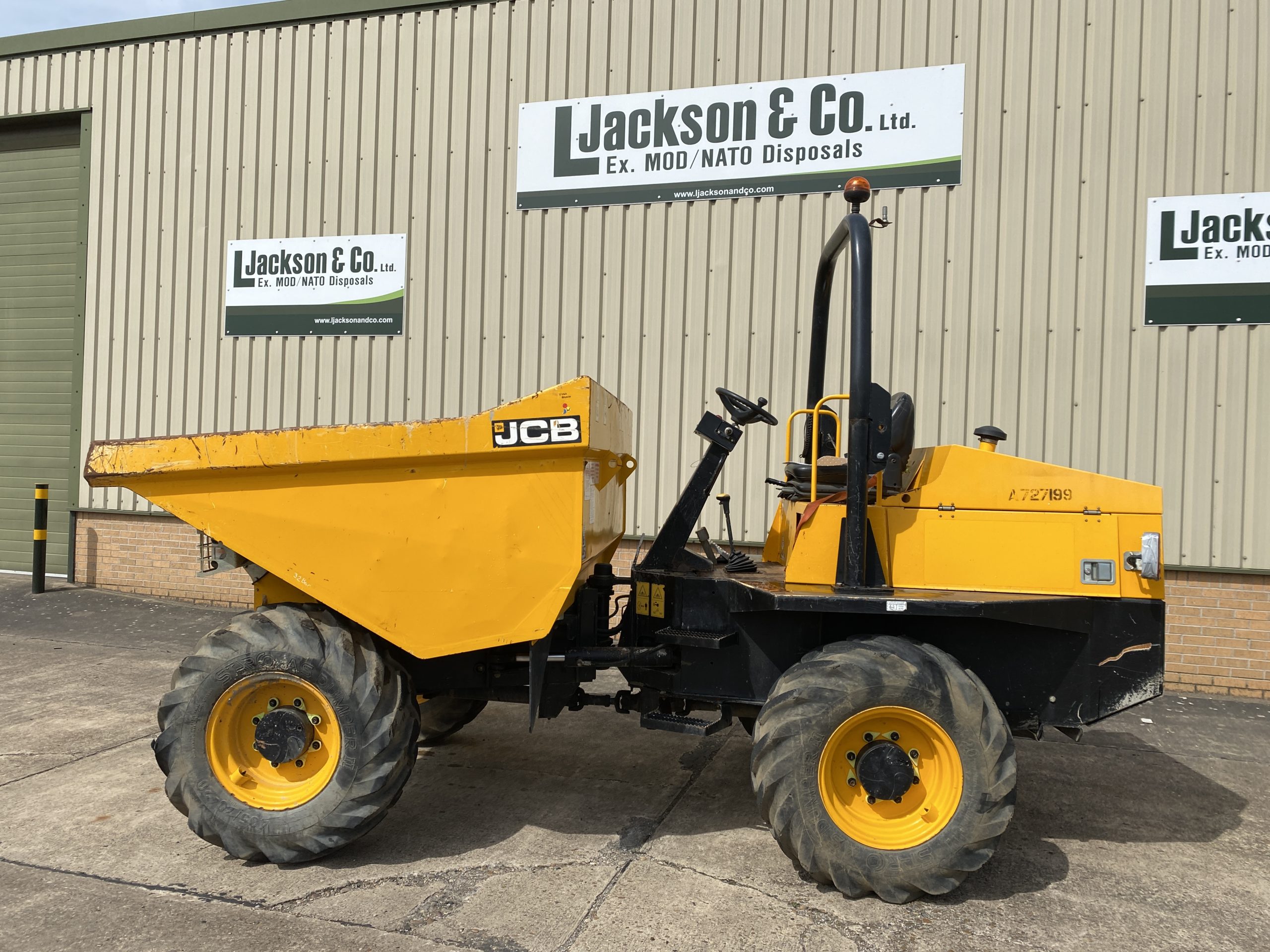 JCB 6TFT 6 Ton Dumper 2016
