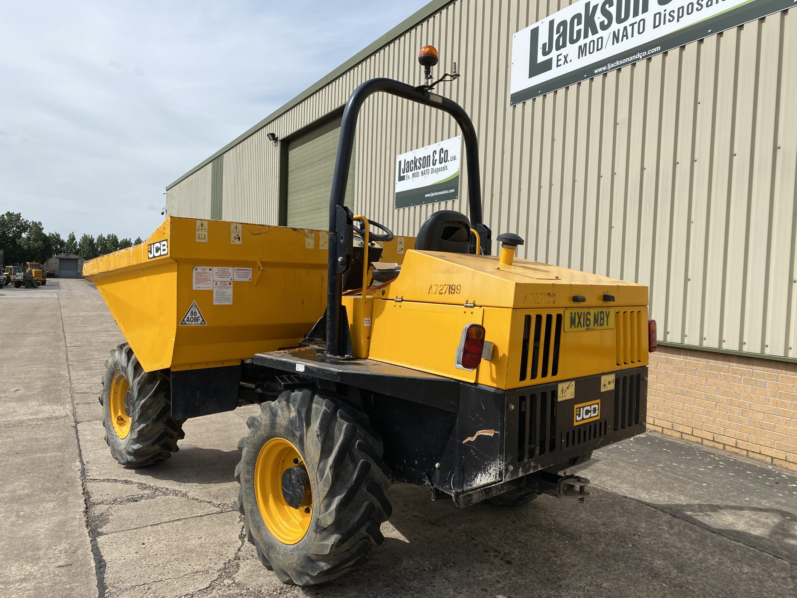 JCB 6TFT 6 Ton Dumper 2016