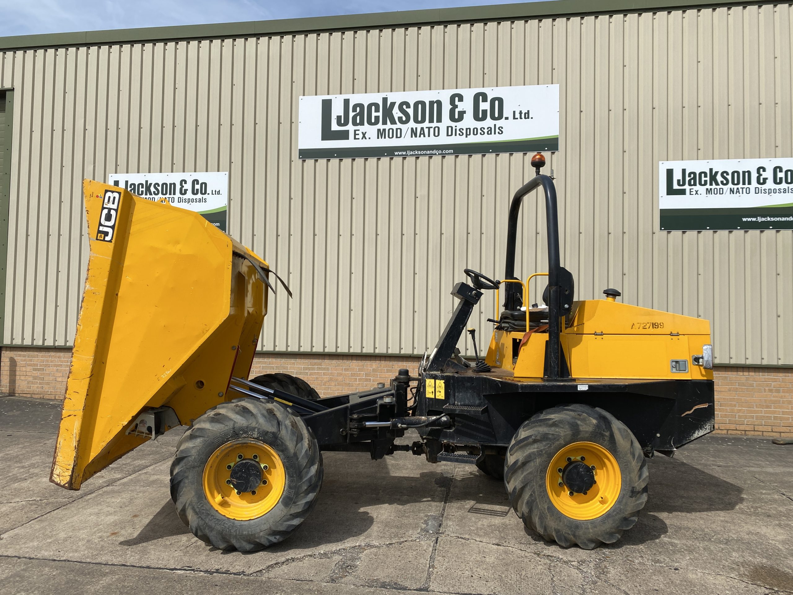 JCB 6TFT 6 Ton Dumper 2016