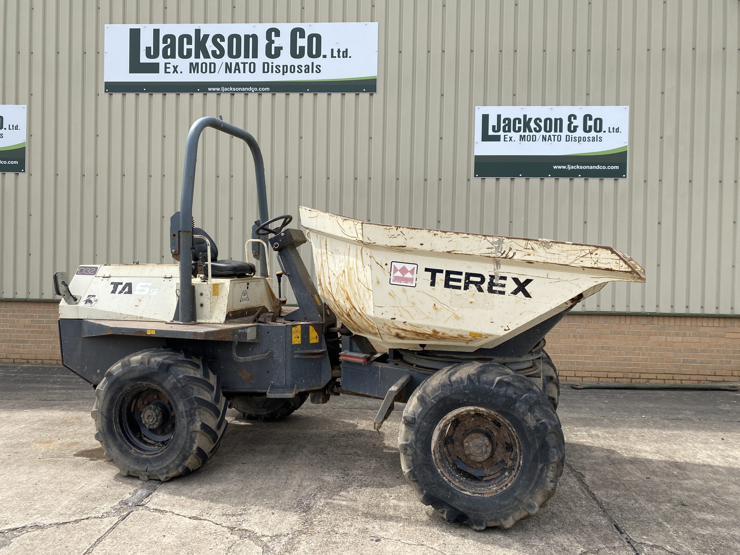 Terex TA6S 6 Ton Swivel Dumper
