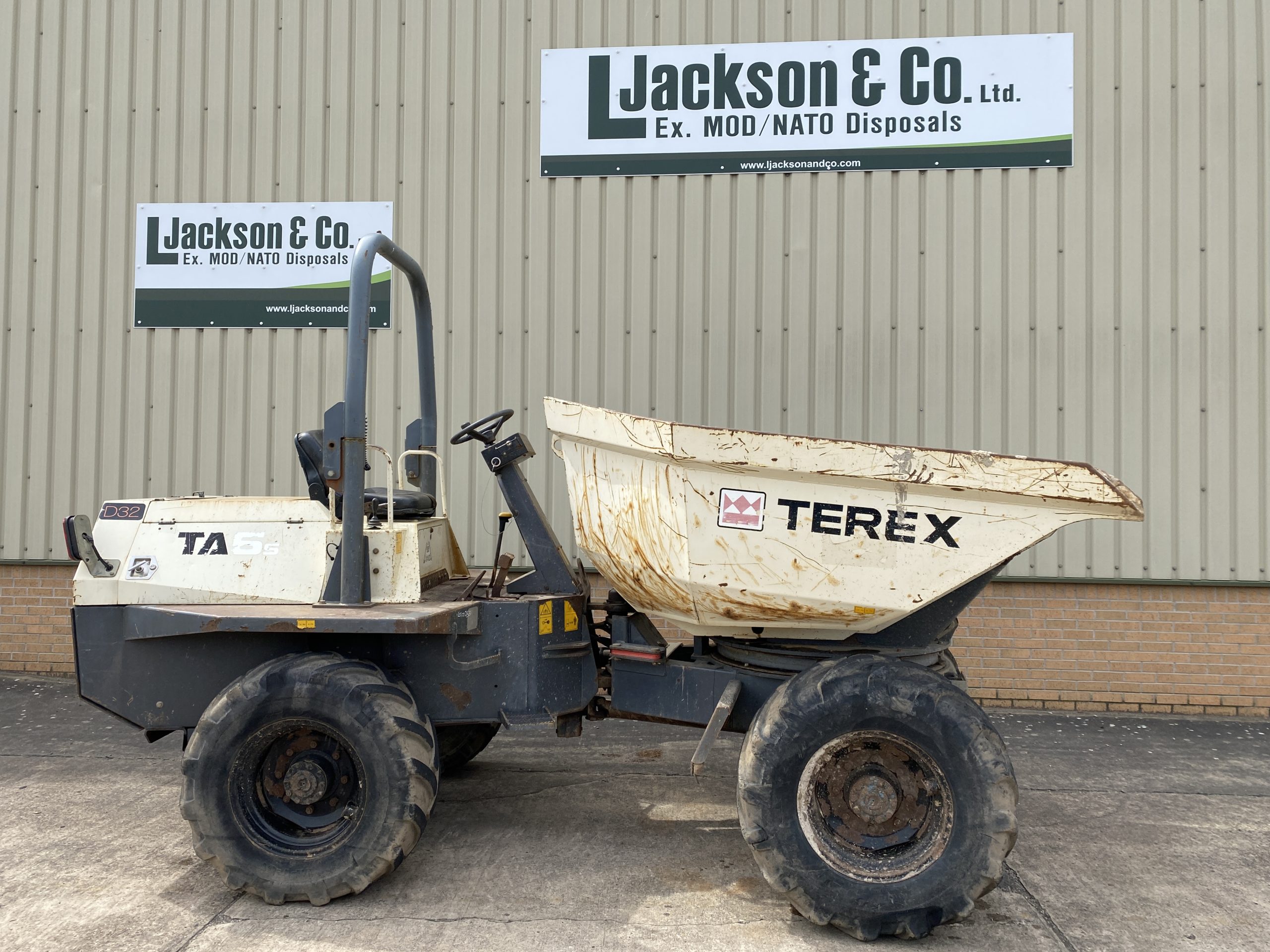 Terex TA6S 6 Ton Swivel Dumper
