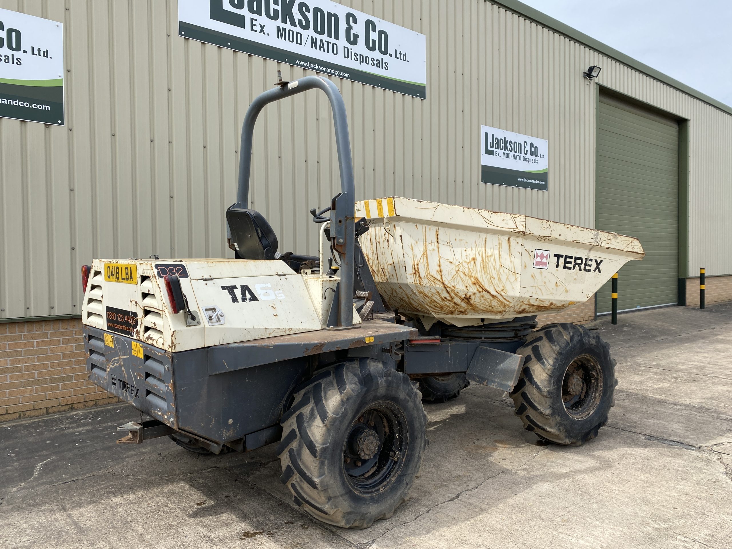 Terex TA6S 6 Ton Swivel Dumper