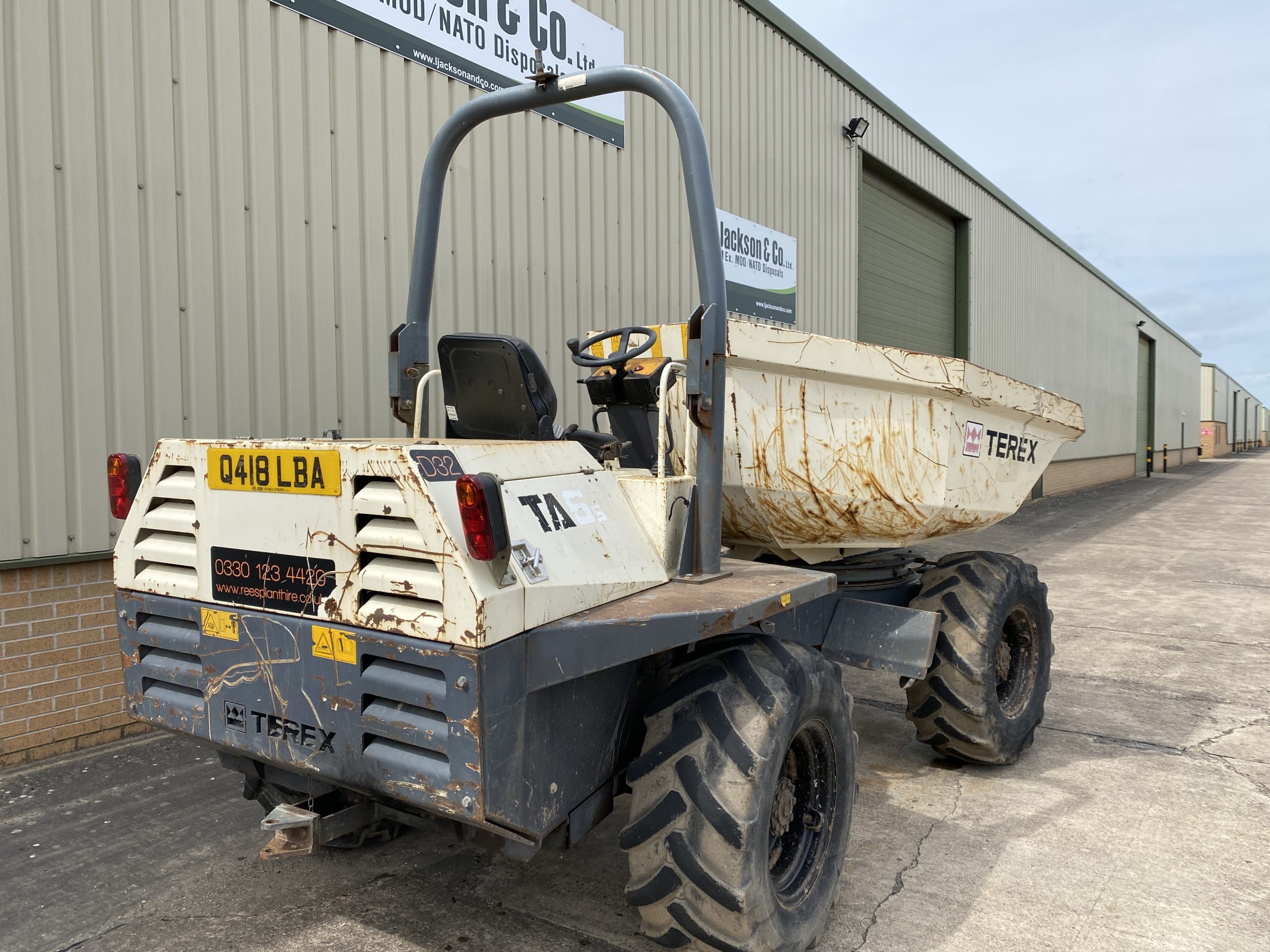 Terex TA6S 6 Ton Swivel Dumper