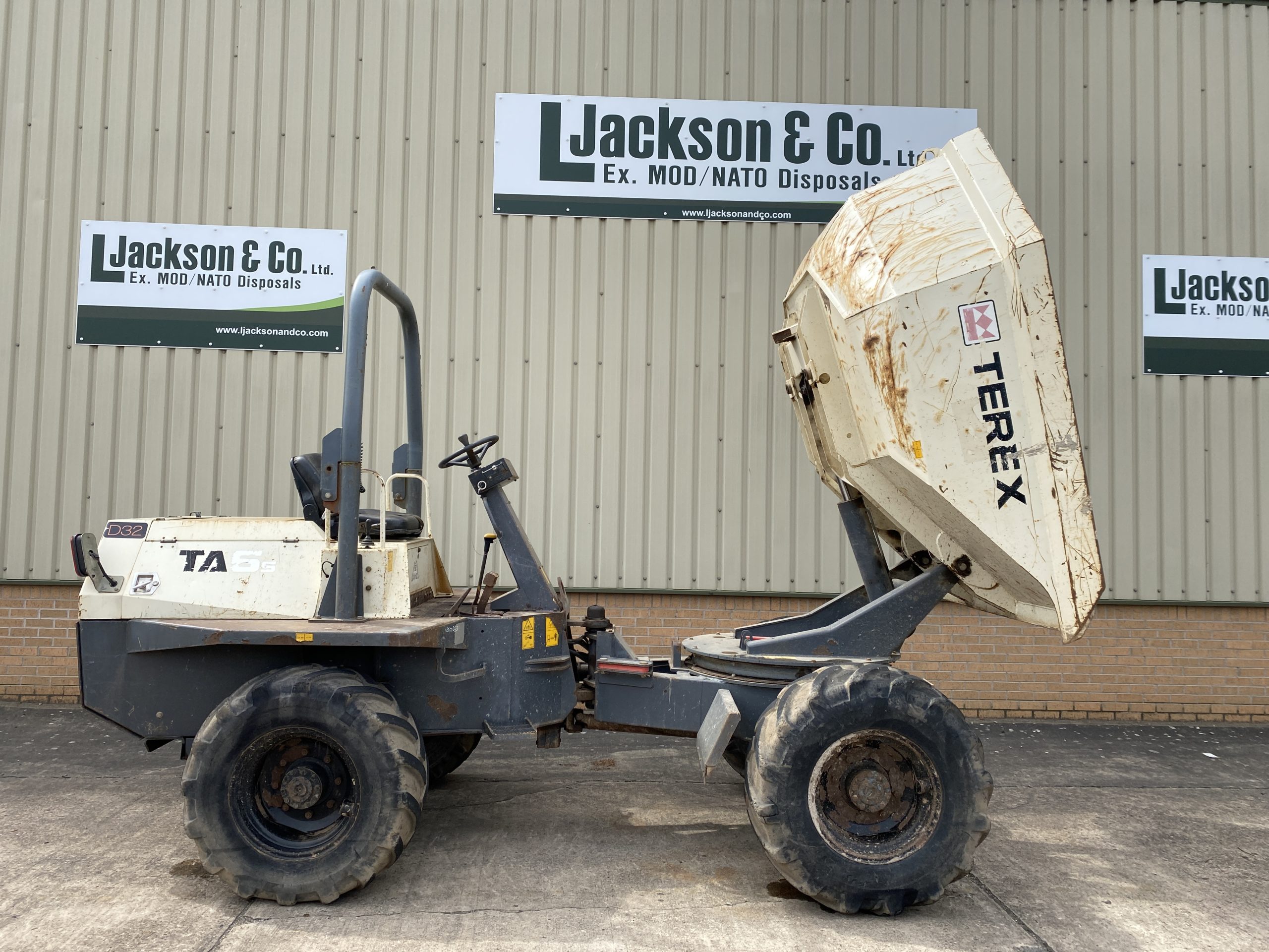 Terex TA6S 6 Ton Swivel Dumper