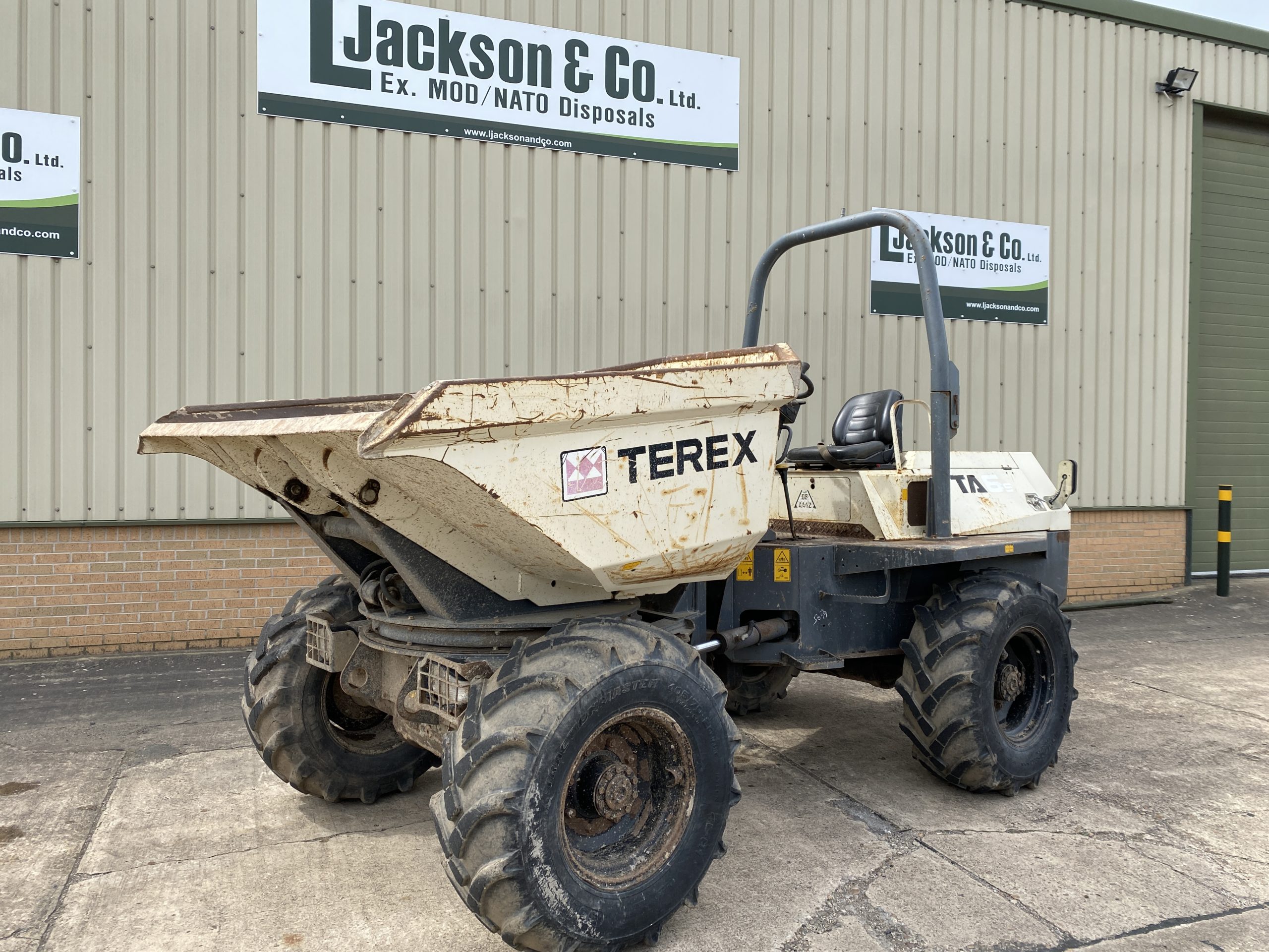 Terex TA6S 6 Ton Swivel Dumper