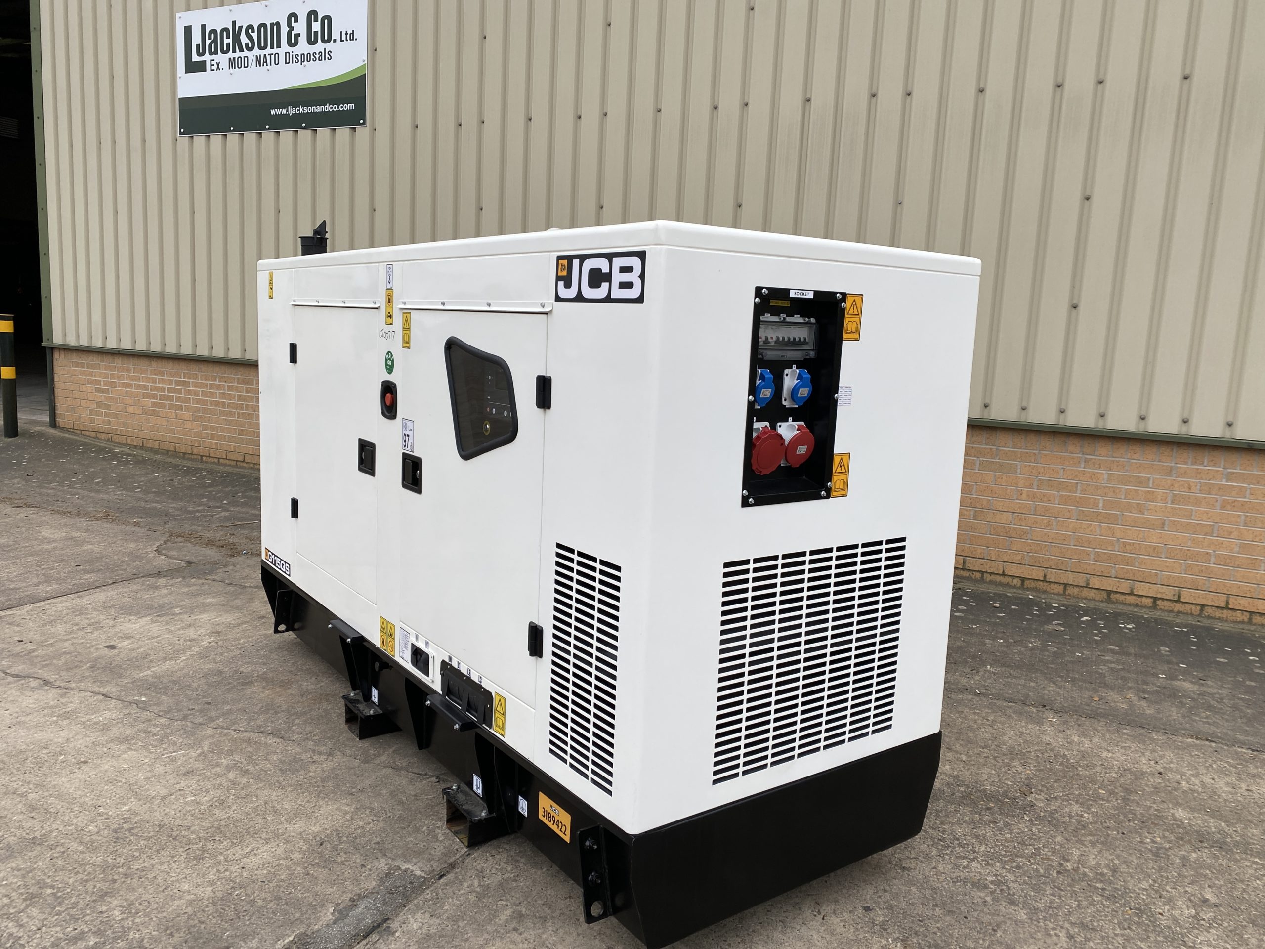 New Unused JCB G115QS Generator