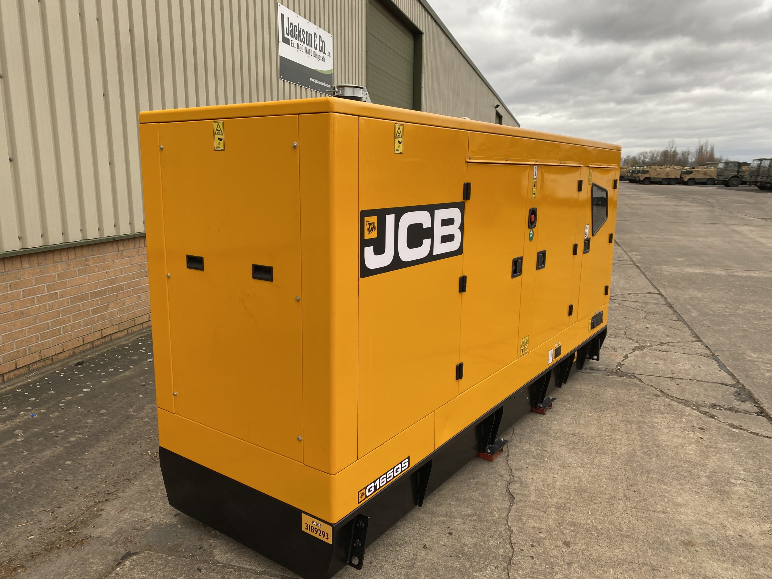 New Unused JCB G165QS Generators
