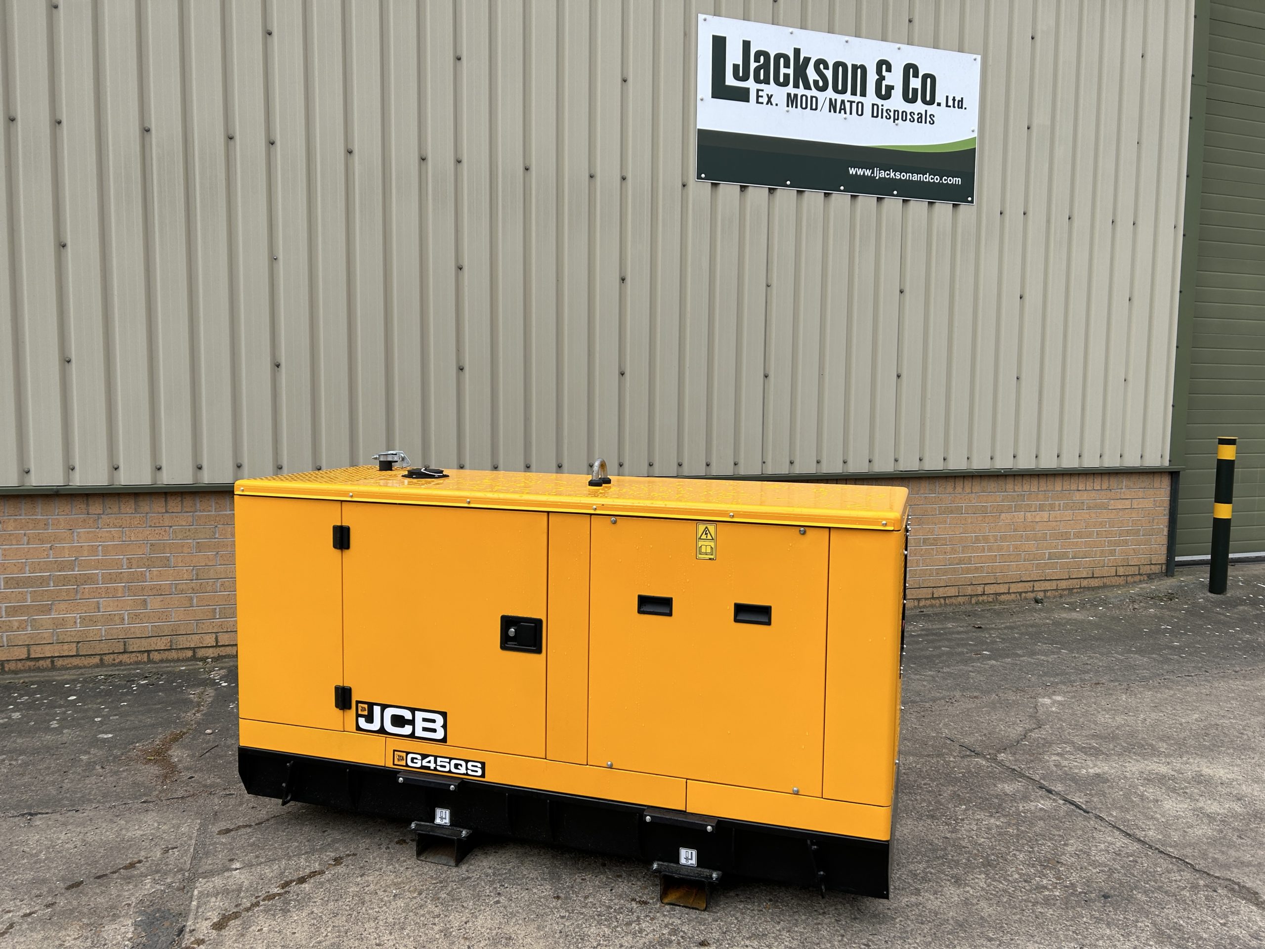 New Unused JCB G45QS Generator