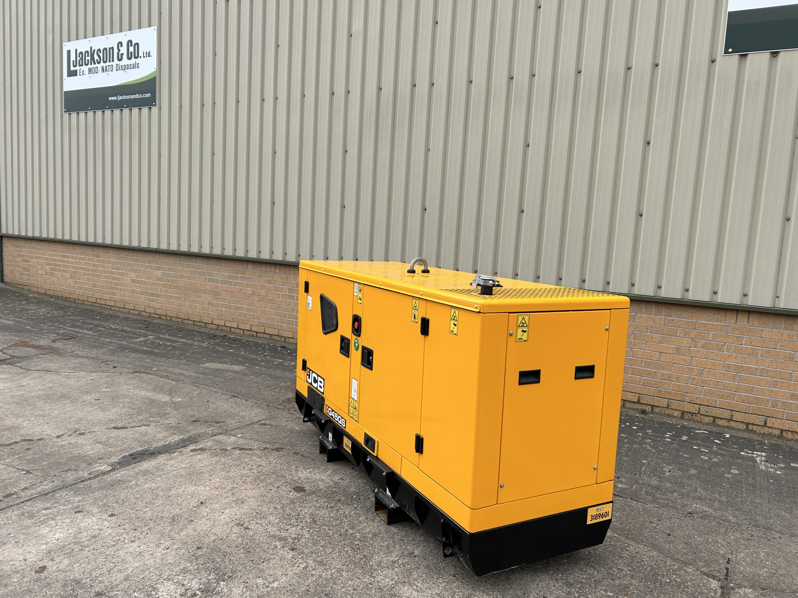 New Unused JCB G45QS Generator