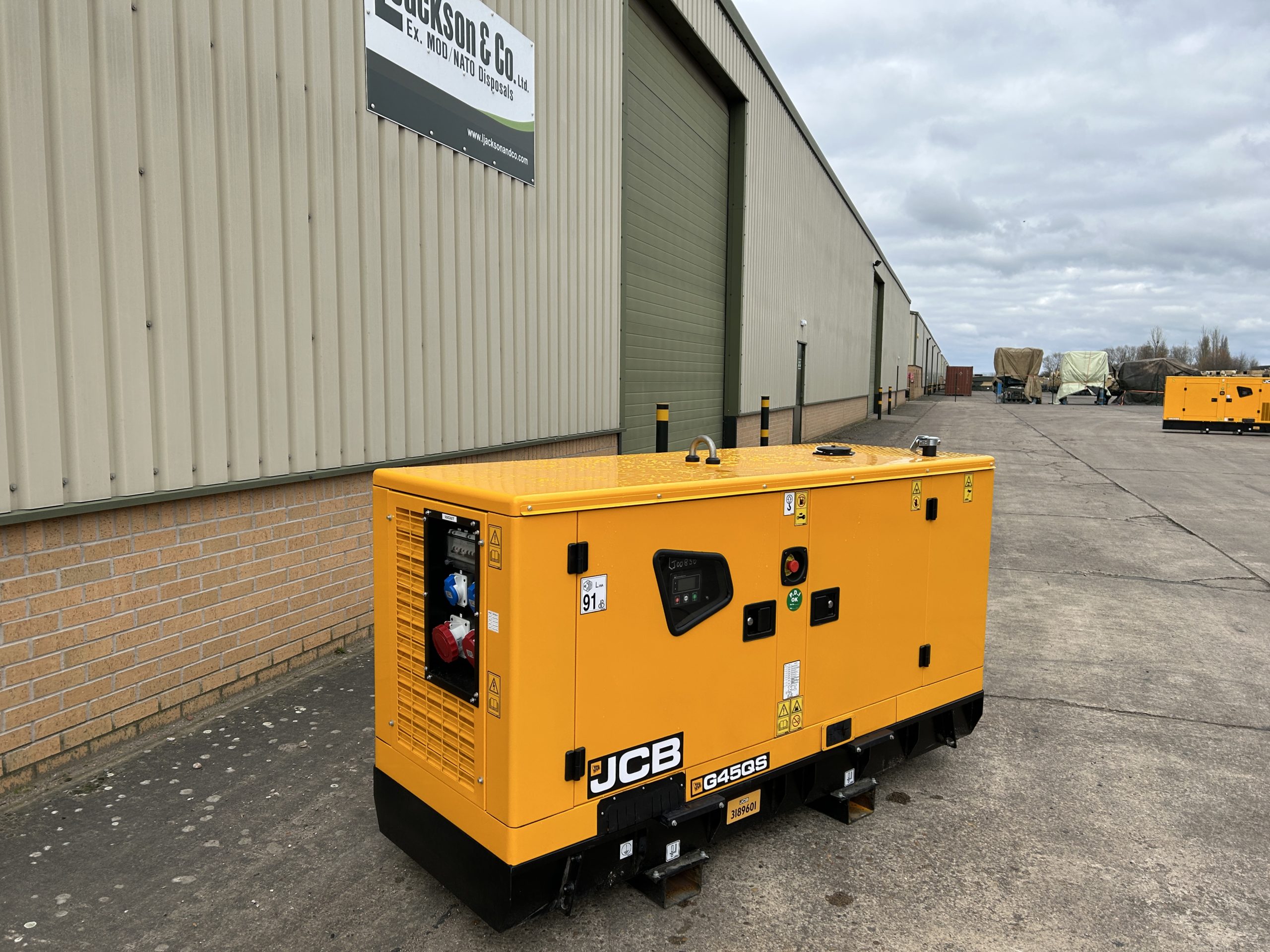 New Unused JCB G45QS Generator