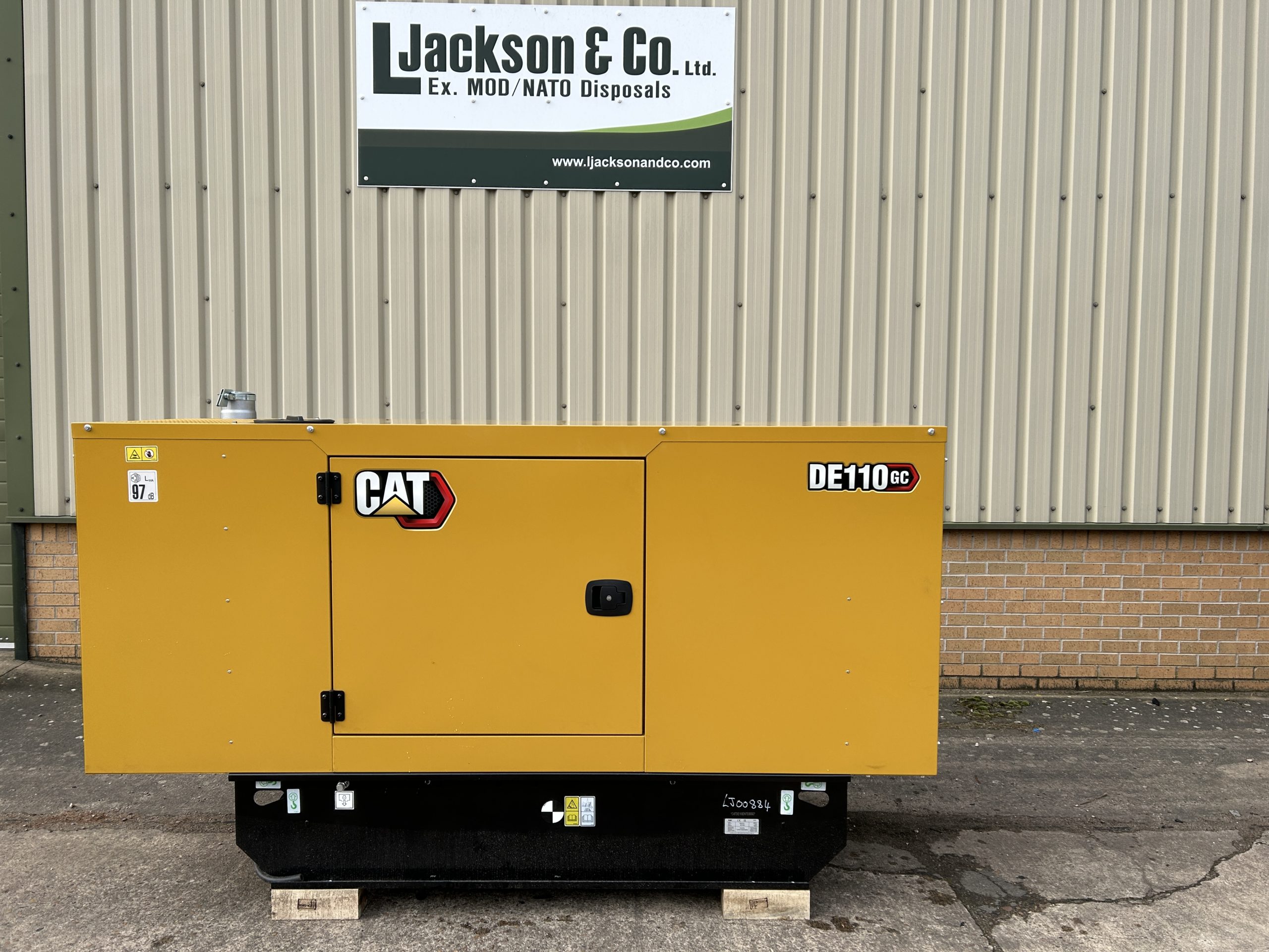 New Unused Caterpillar DE110 GC Generator