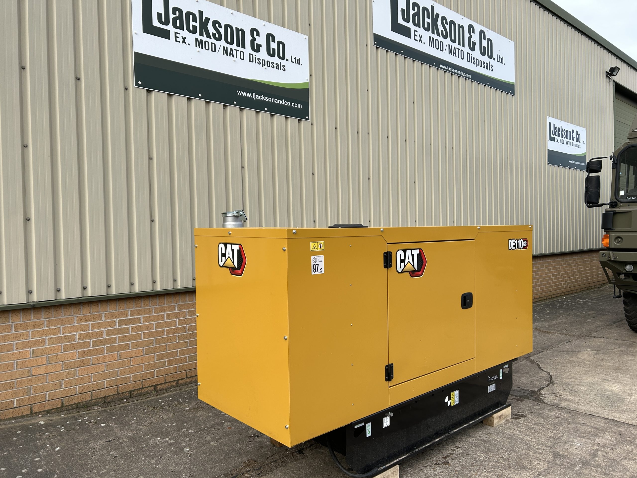 New Unused Caterpillar DE110 GC Generator