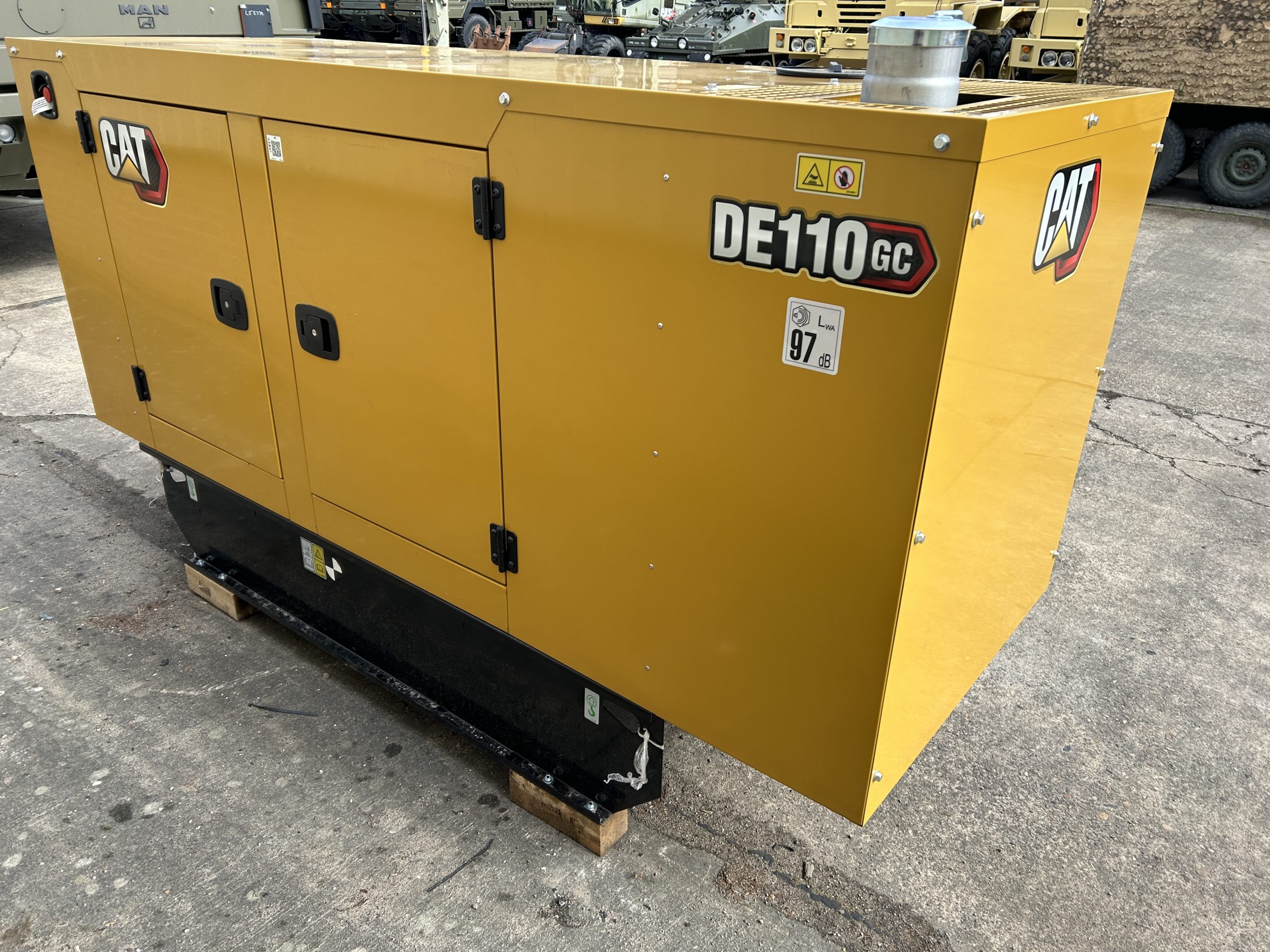 New Unused Caterpillar DE110 GC Generator