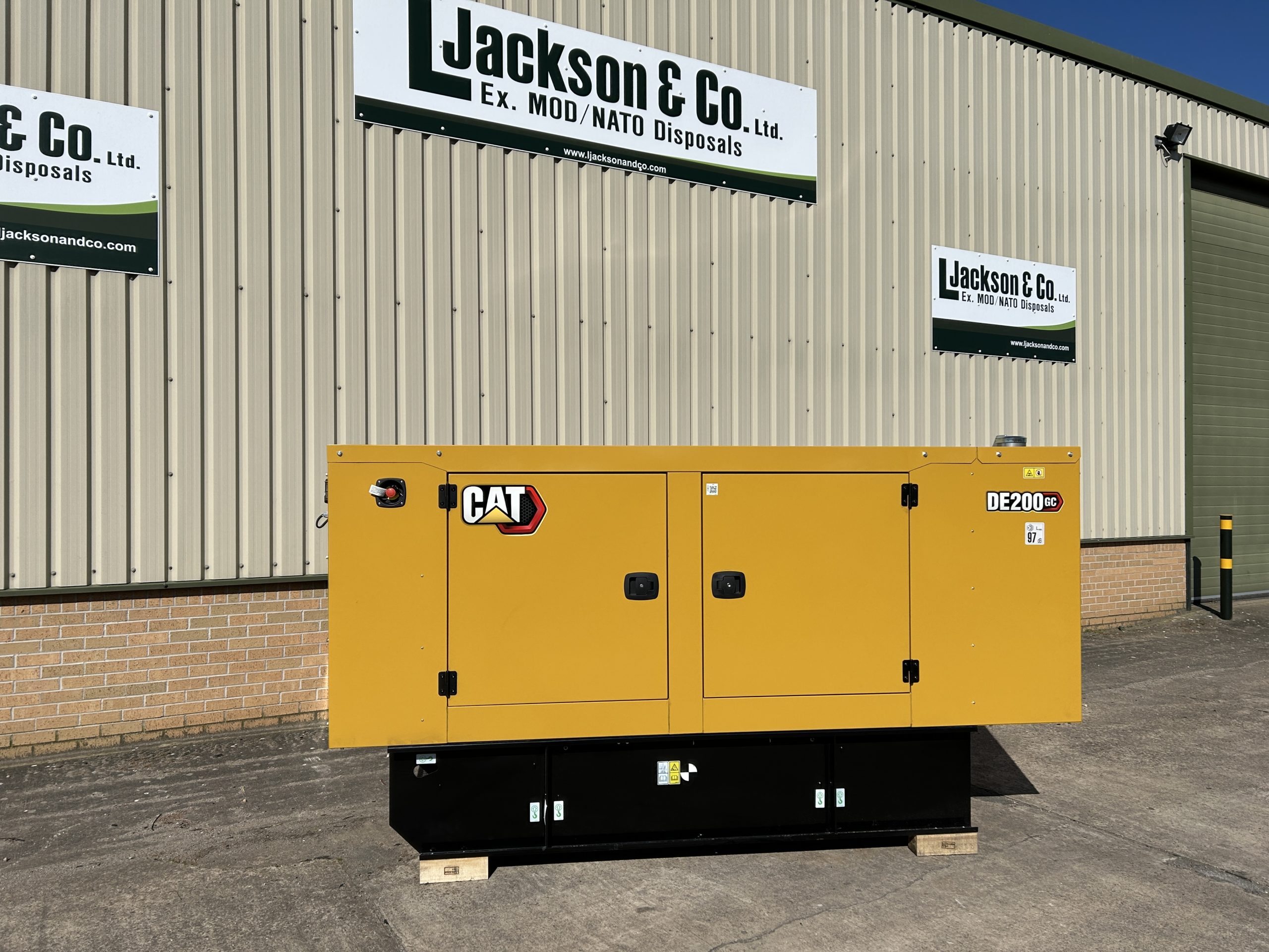 New Unused Caterpillar DE200 GC Generator