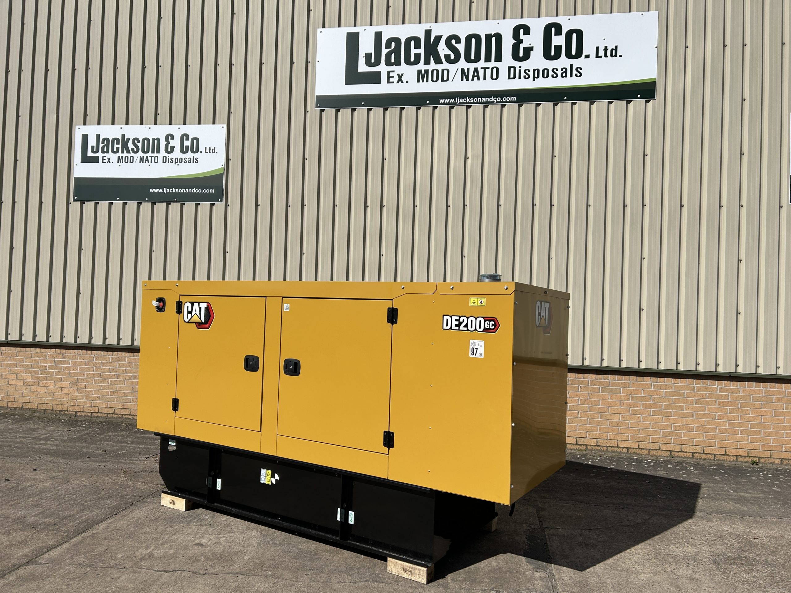 New Unused Caterpillar DE200 GC Generator