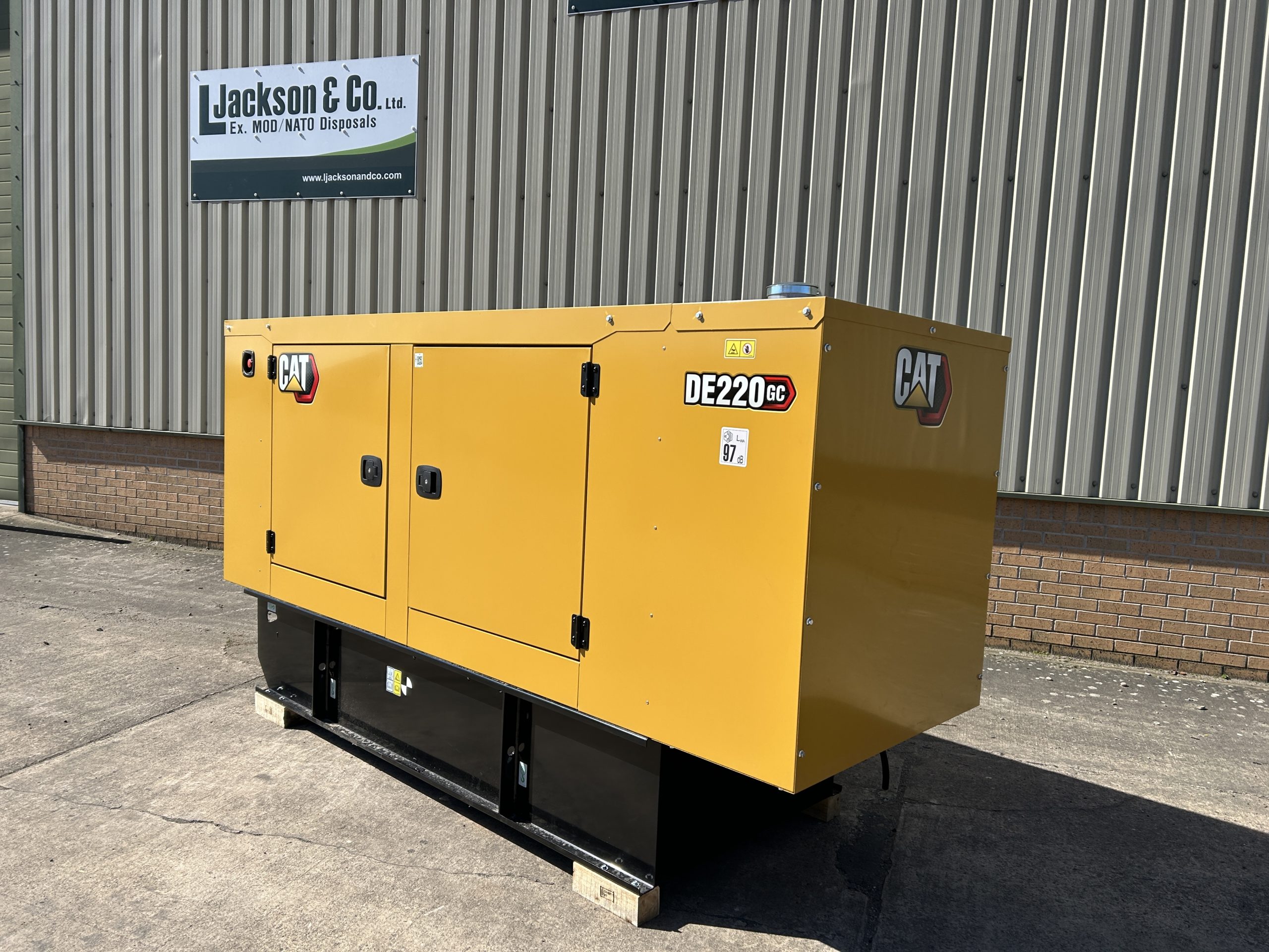 New Unused Caterpillar DE220 GC Generator