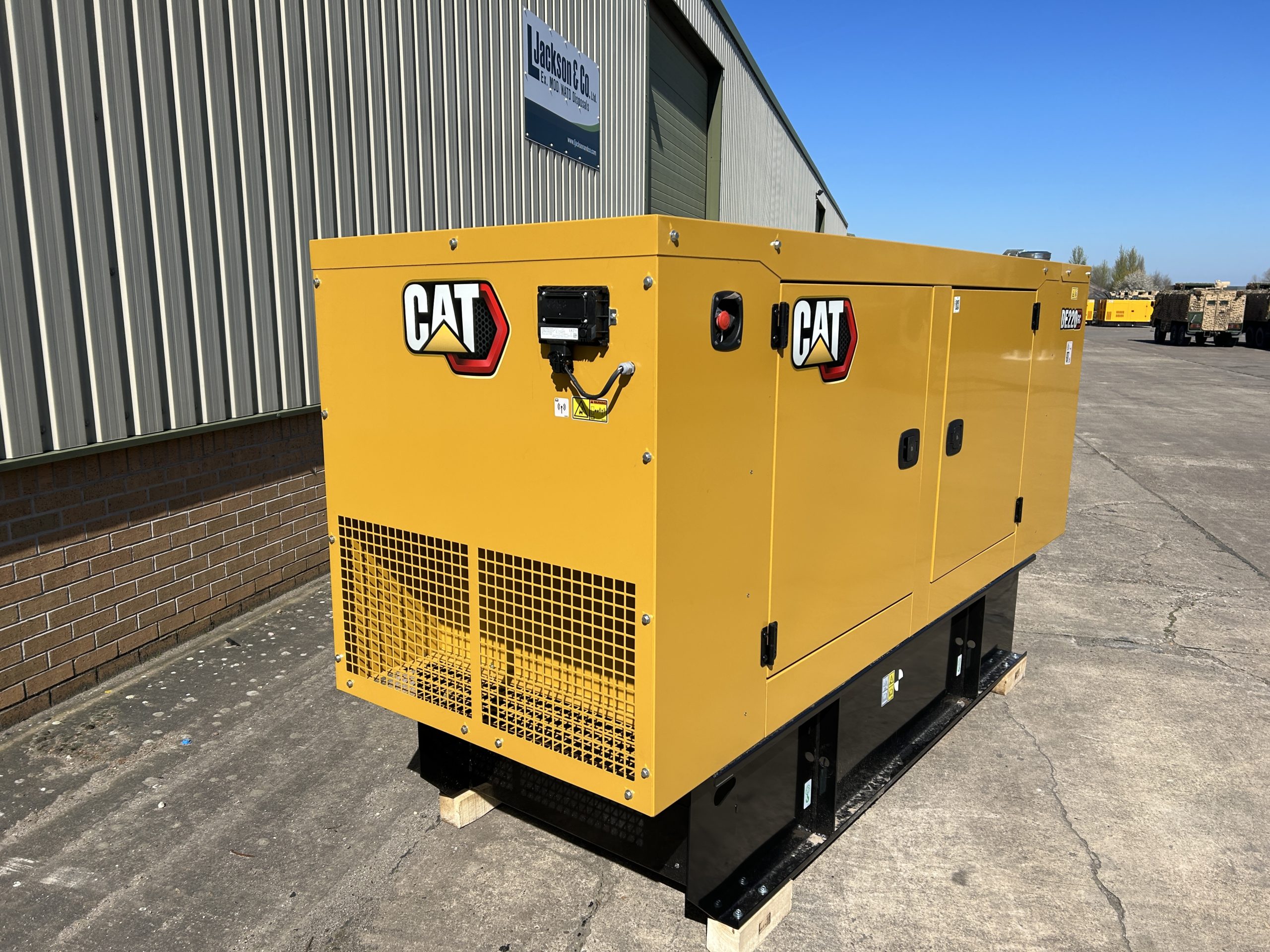 New Unused Caterpillar DE220 GC Generator