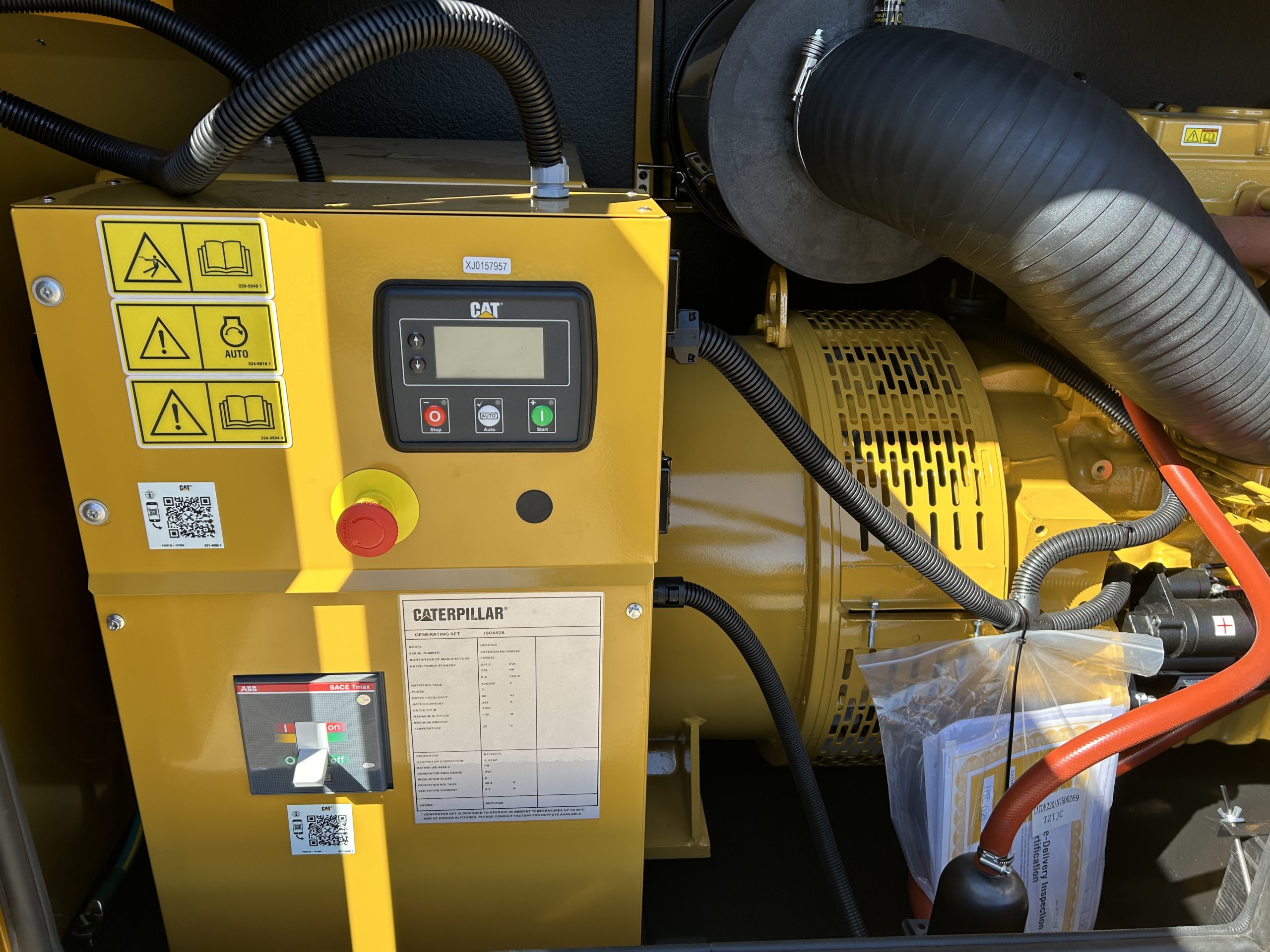 New Unused Caterpillar DE220 GC Generator