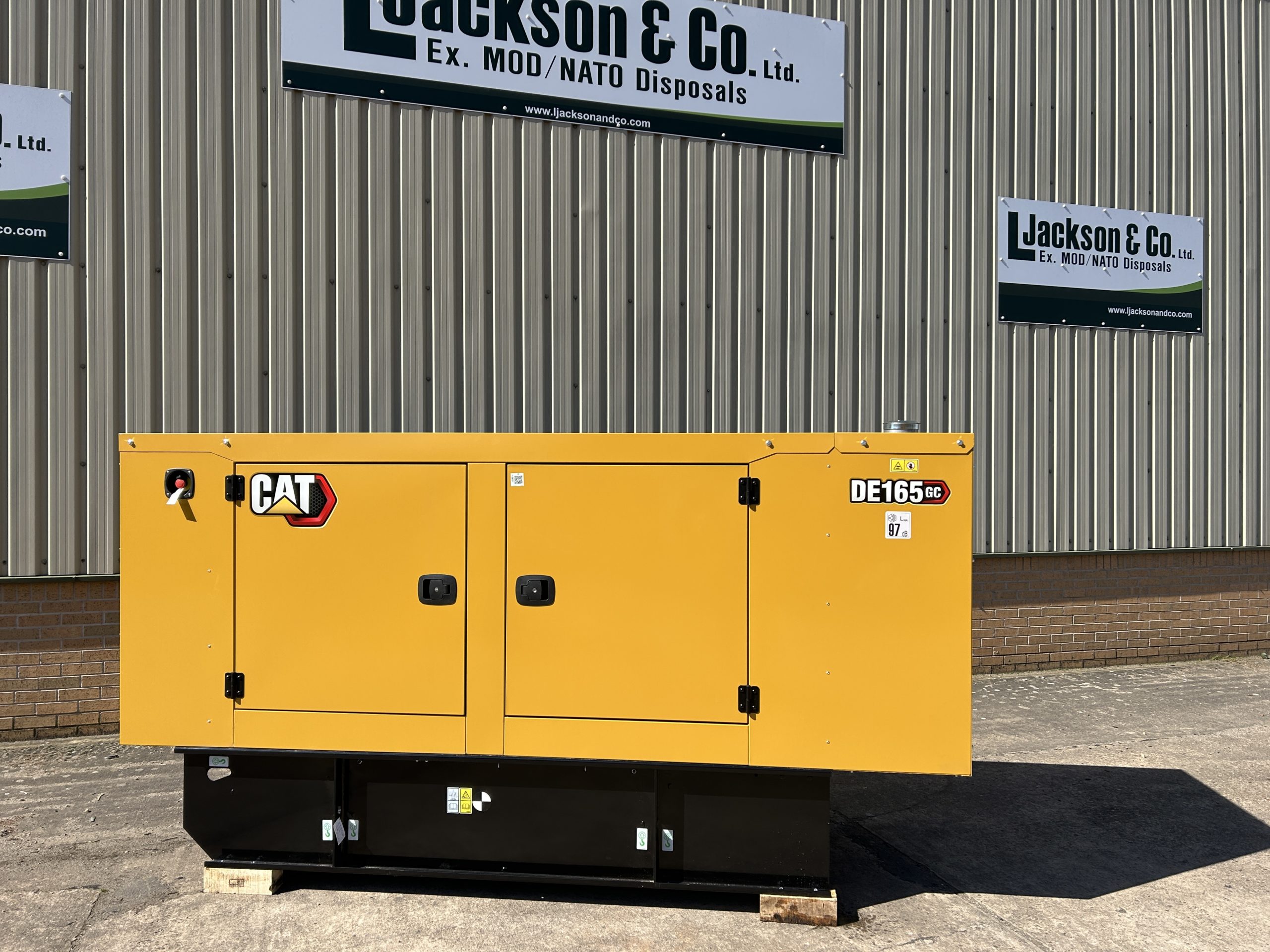 New Unused Caterpillar DE165 GC 165 KVA Generator