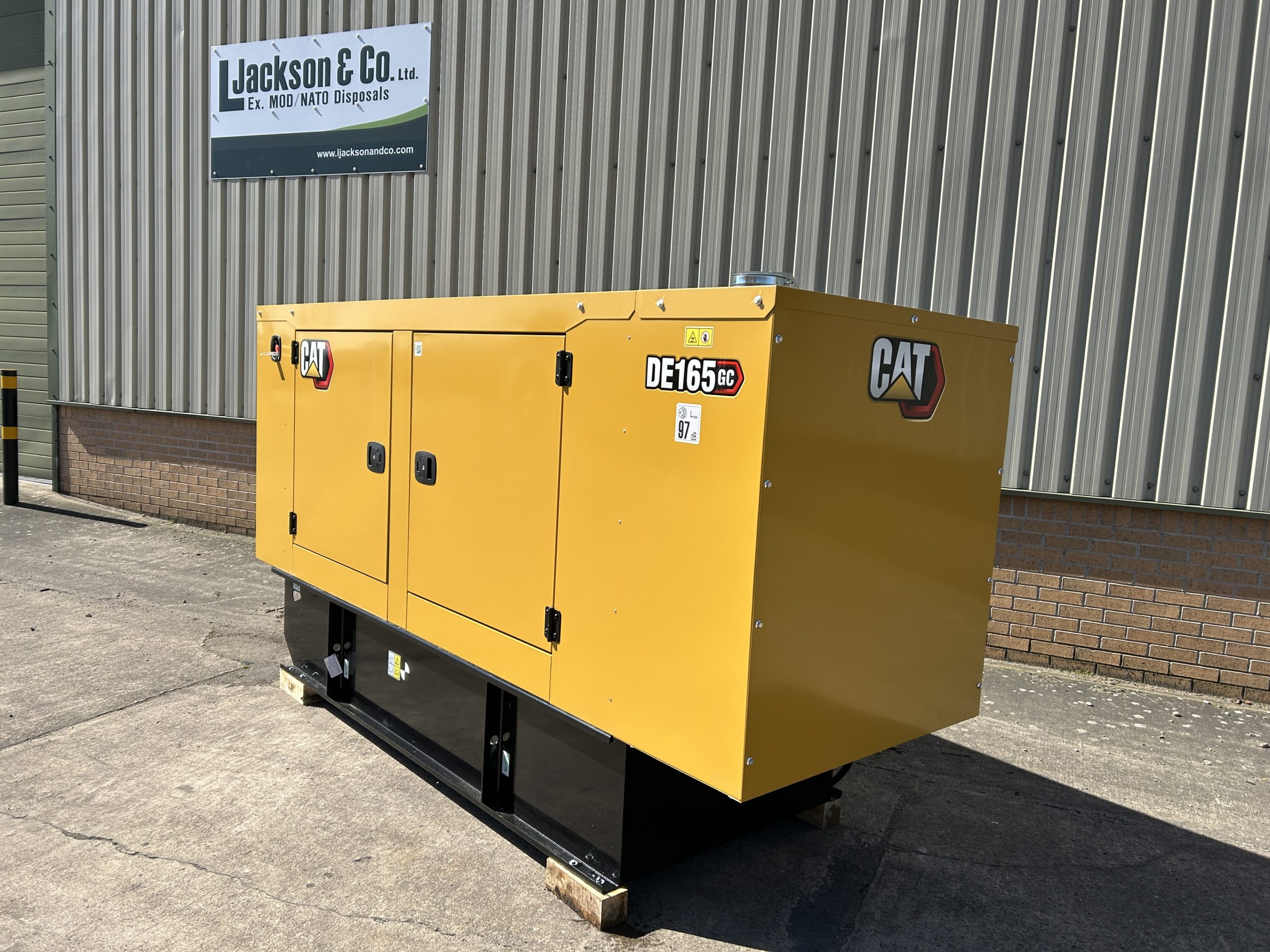 New Unused Caterpillar DE165 GC 165 KVA Generator