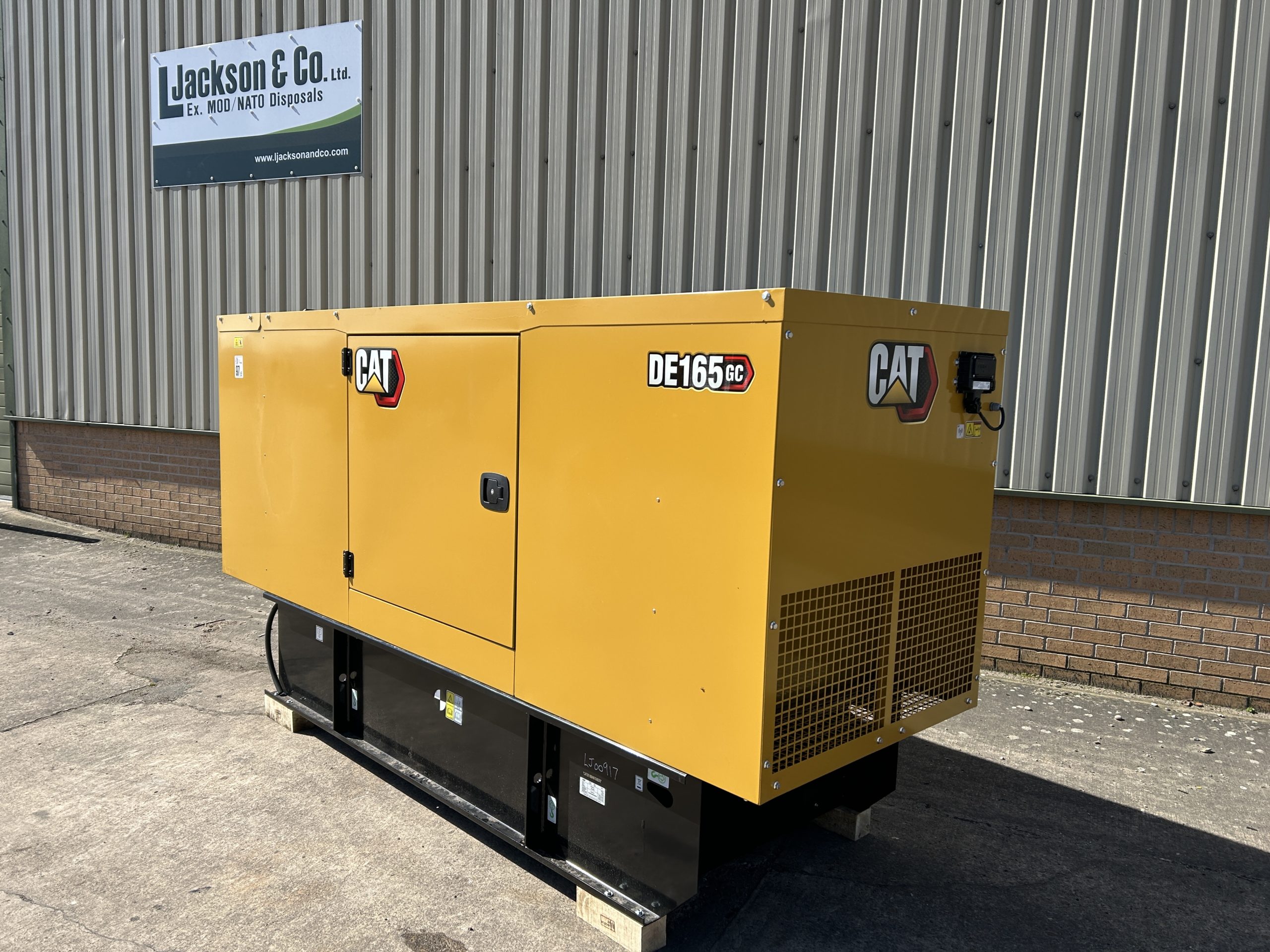 New Unused Caterpillar DE165 GC 165 KVA Generator