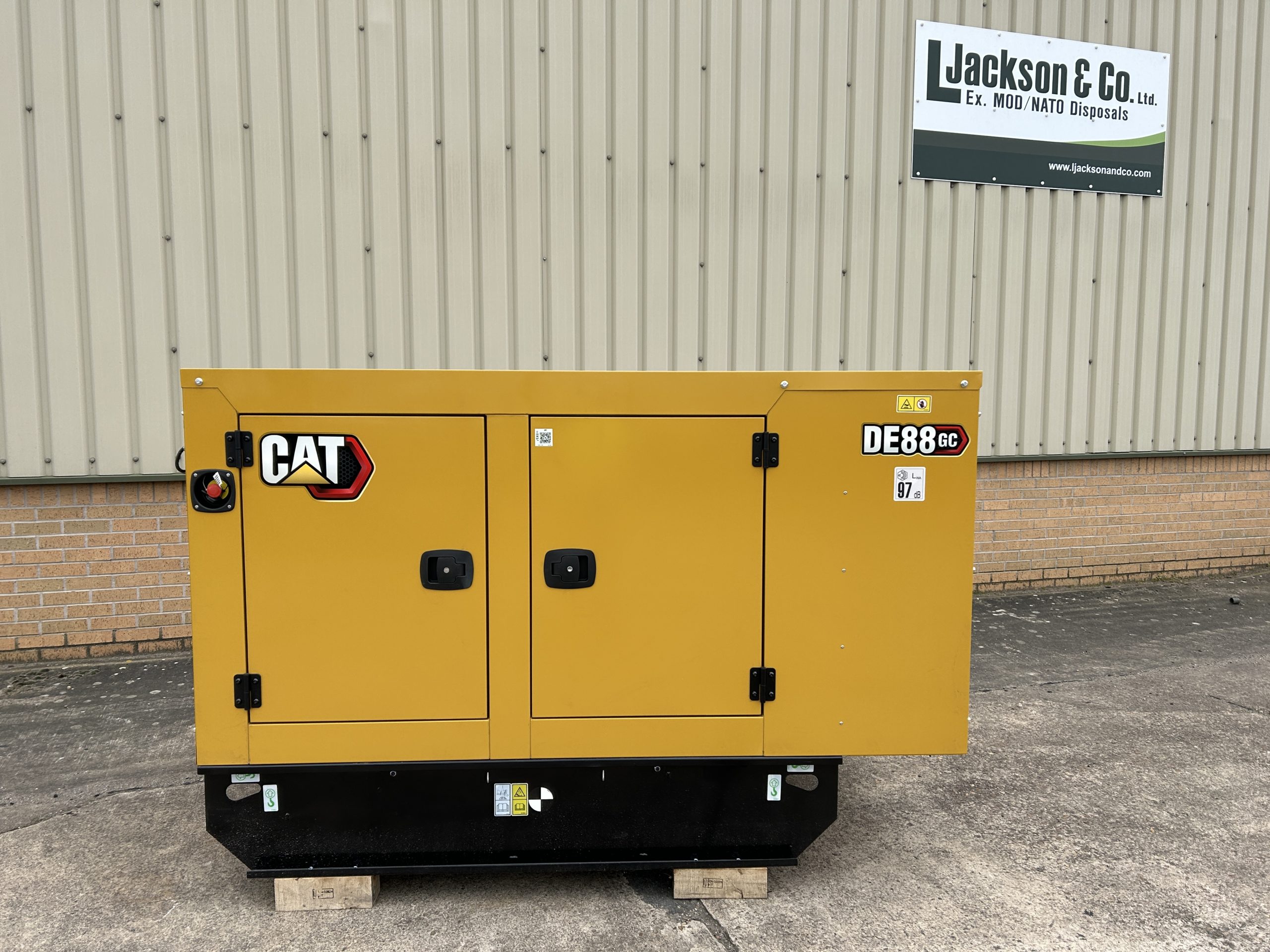 New Unused Caterpillar DE88 GC 88 KVA Generator