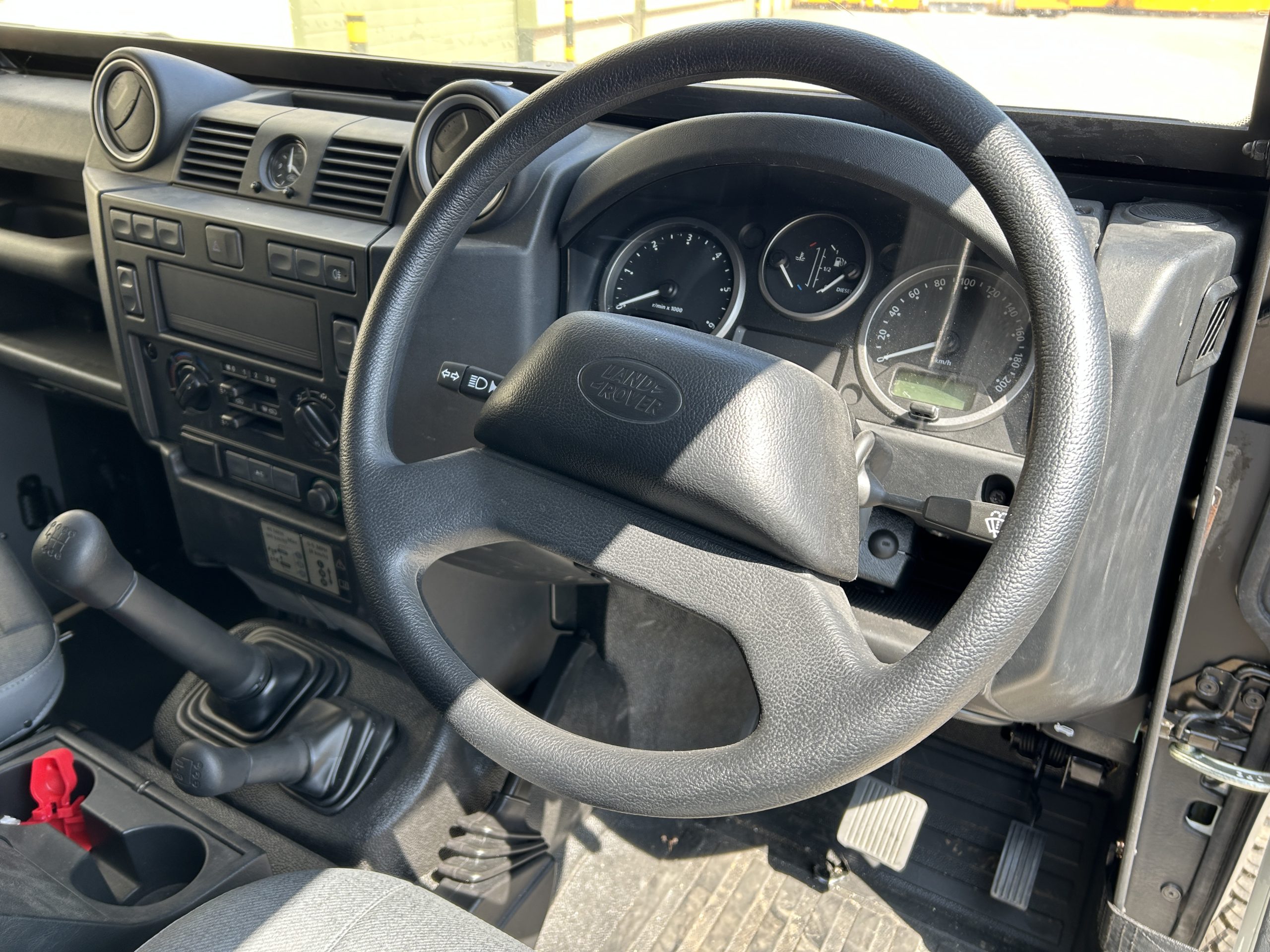 Unused Armoured Land Rover Defender 130 Chassis Cab