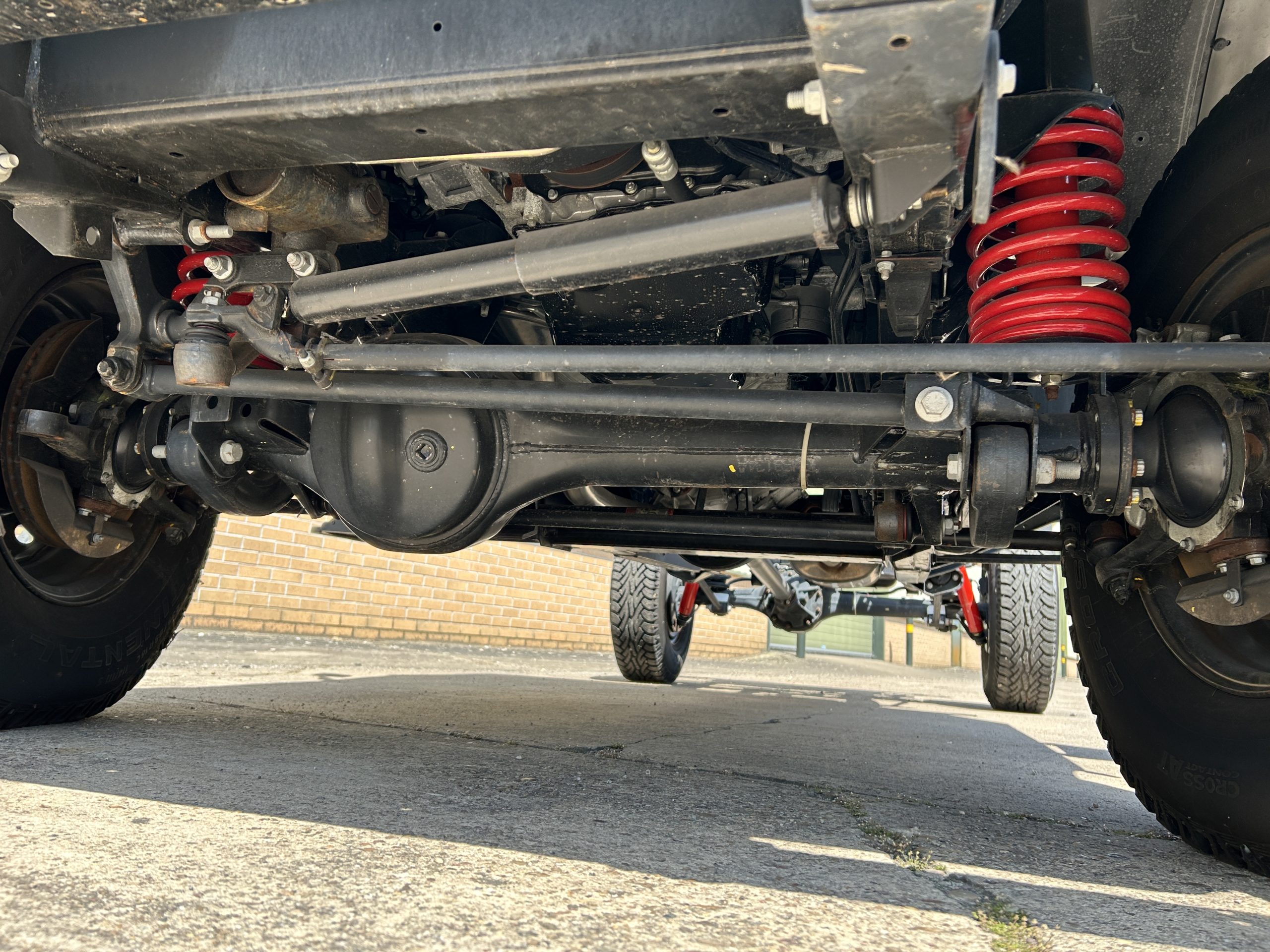 Unused Armoured Land Rover Defender 130 Chassis Cab