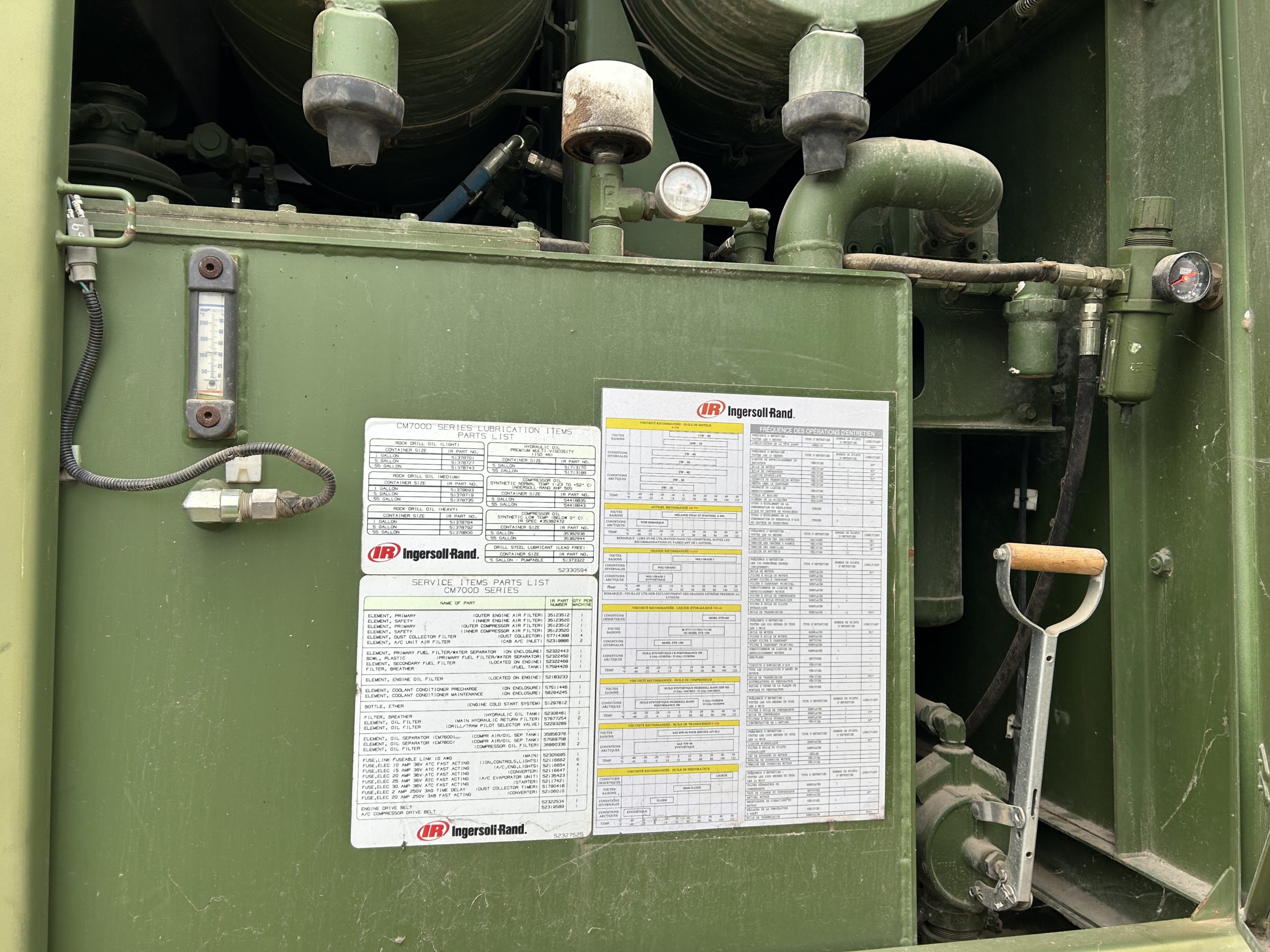 Ingersoll Rand CM 760D Drilling Rig (44 Hours only)