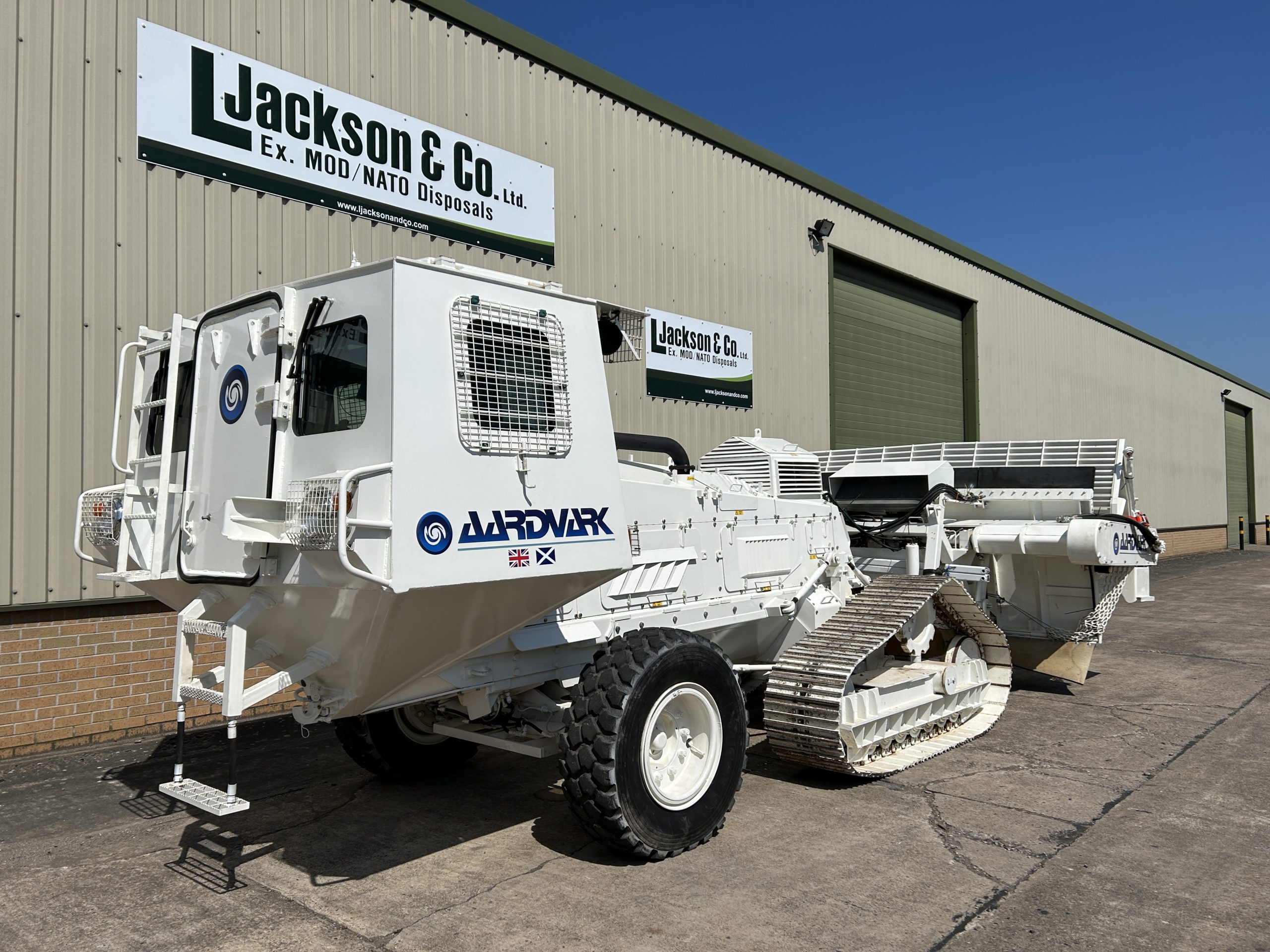 Aardvark AMCS MK4R Landmine Clearing Machine