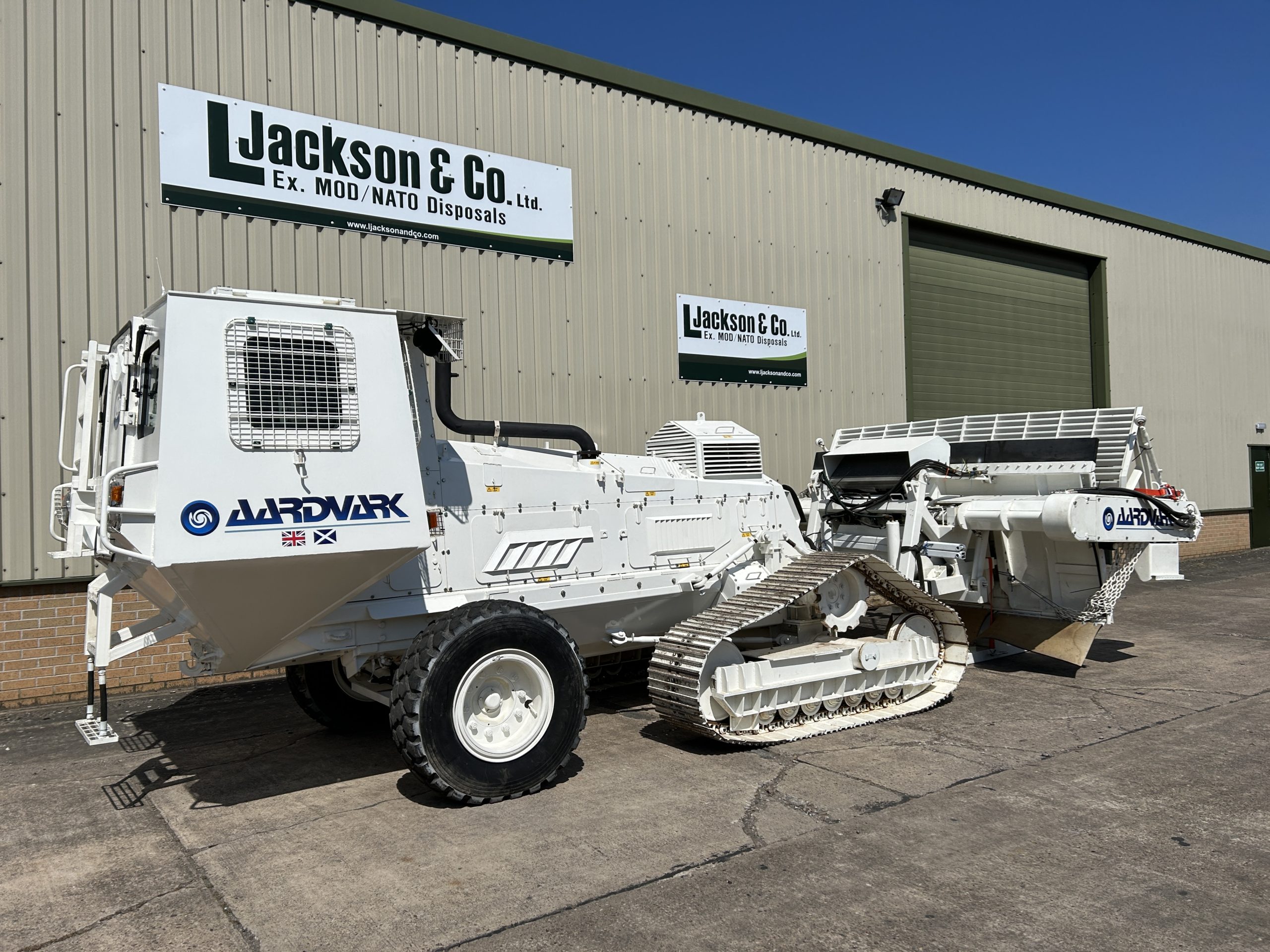 Aardvark AMCS MK4R Landmine Clearing Machine