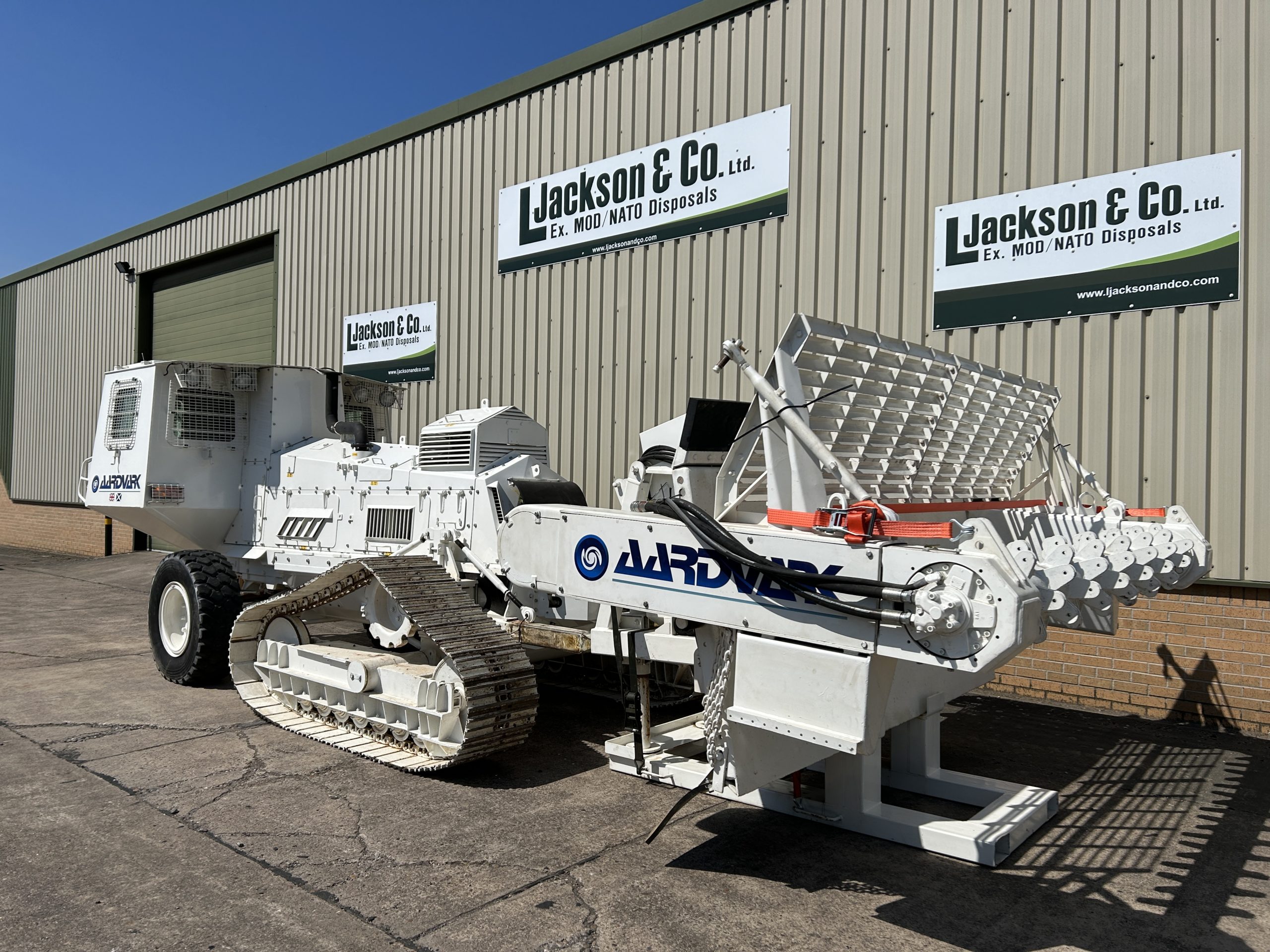Aardvark AMCS MK4R Landmine Clearing Machine