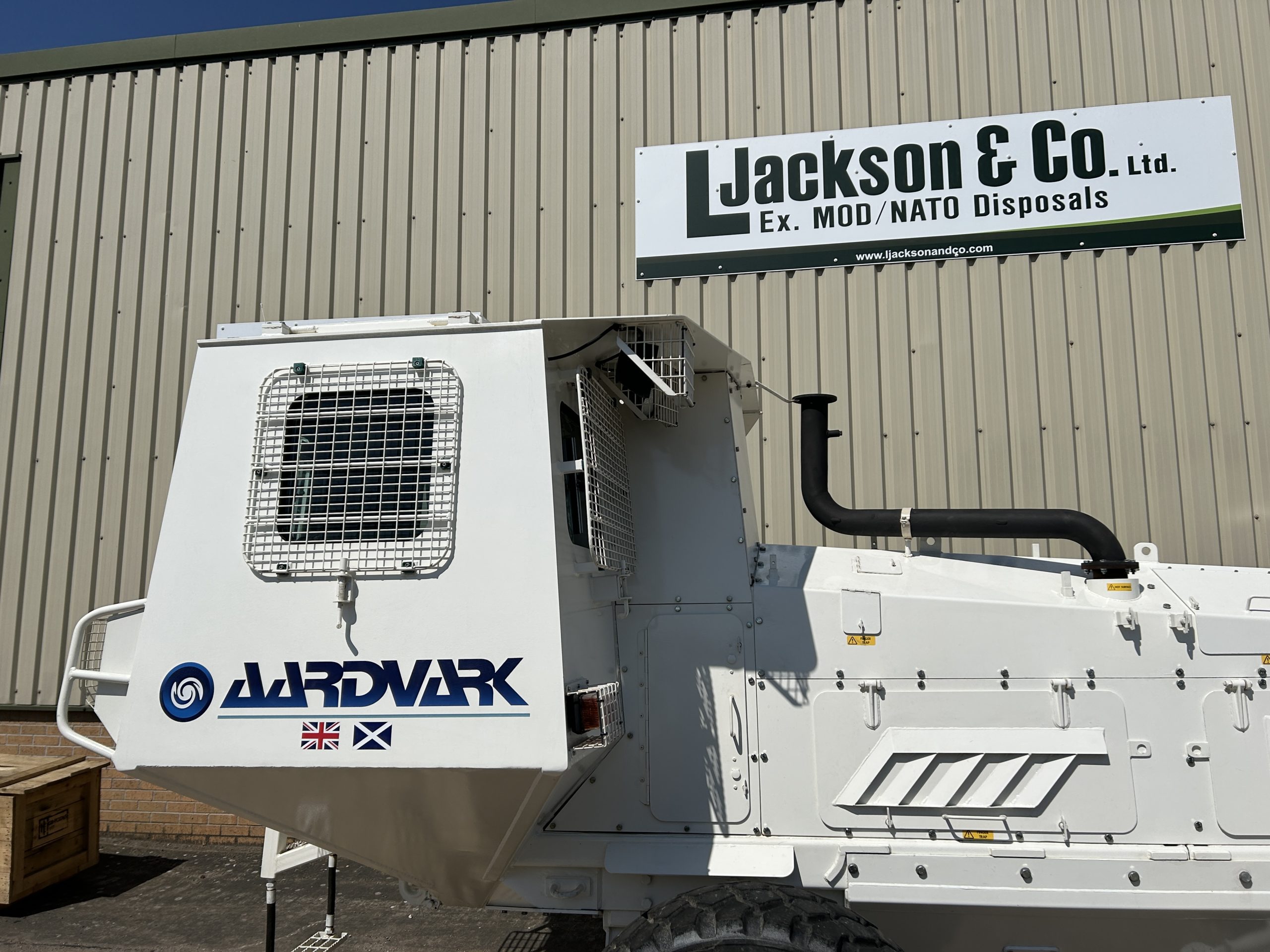 Aardvark AMCS MK4R Landmine Clearing Machine