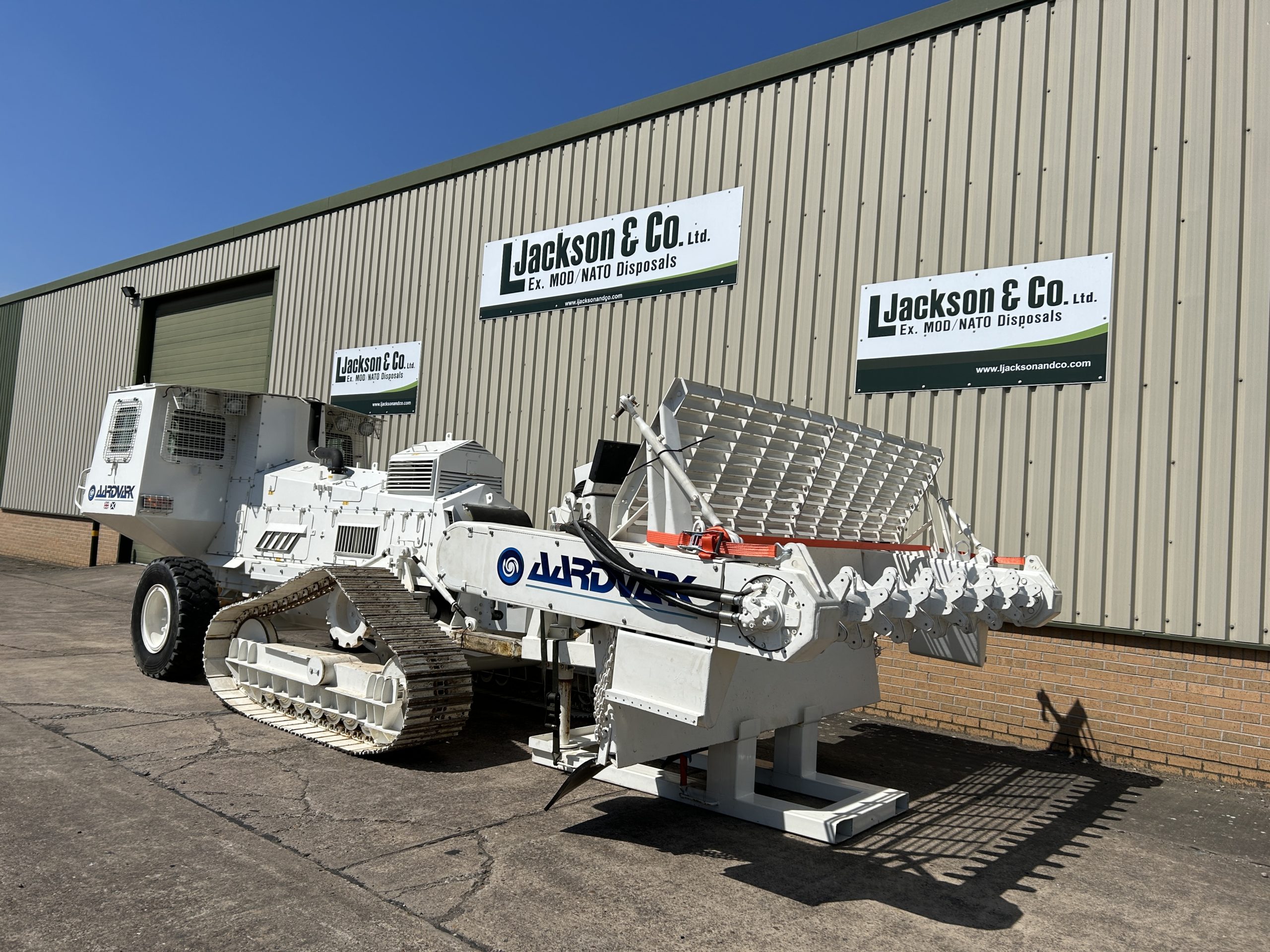 Aardvark AMCS MK4R Landmine Clearing Machine