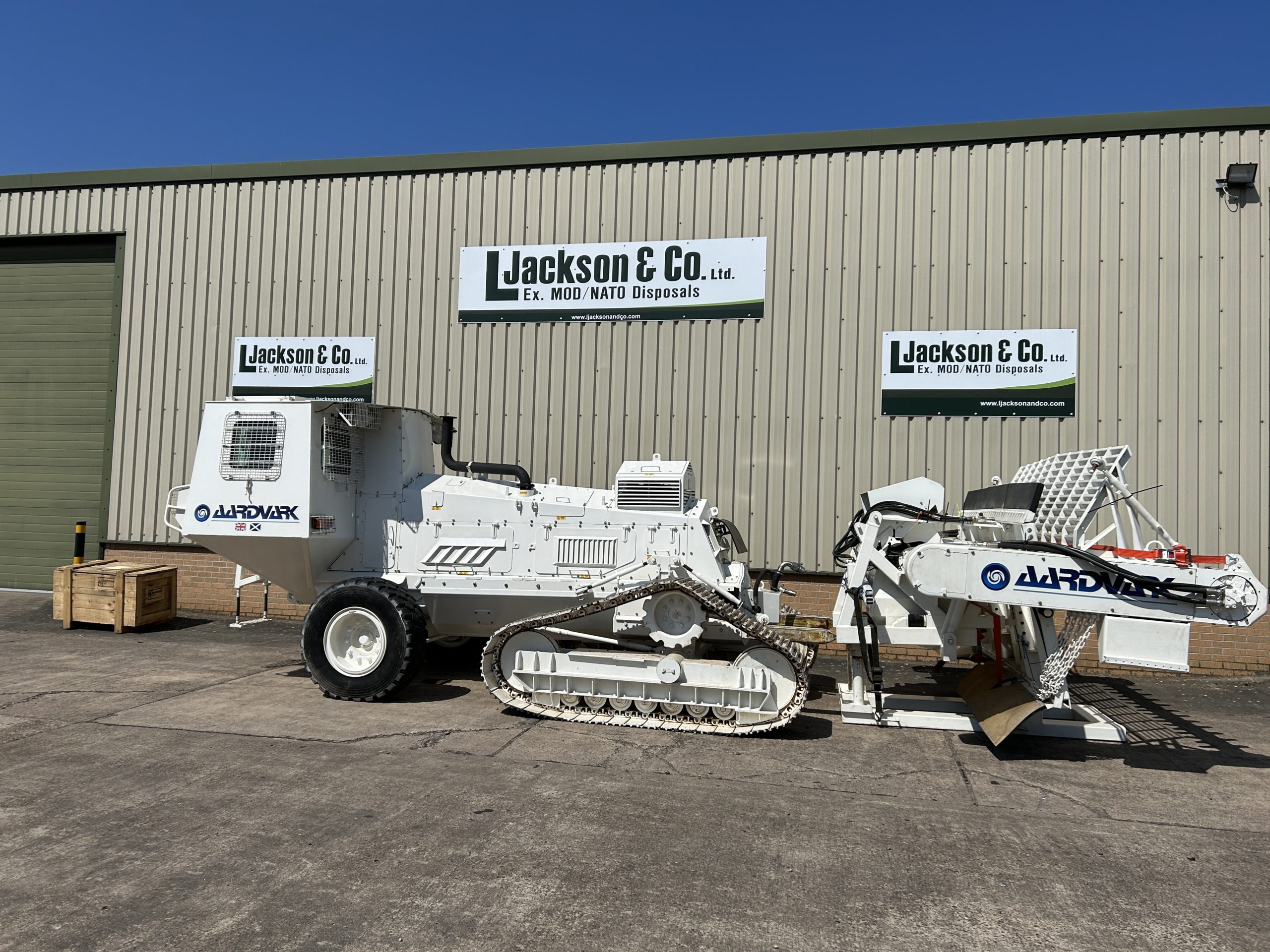 Aardvark AMCS MK4R Landmine Clearing Machine