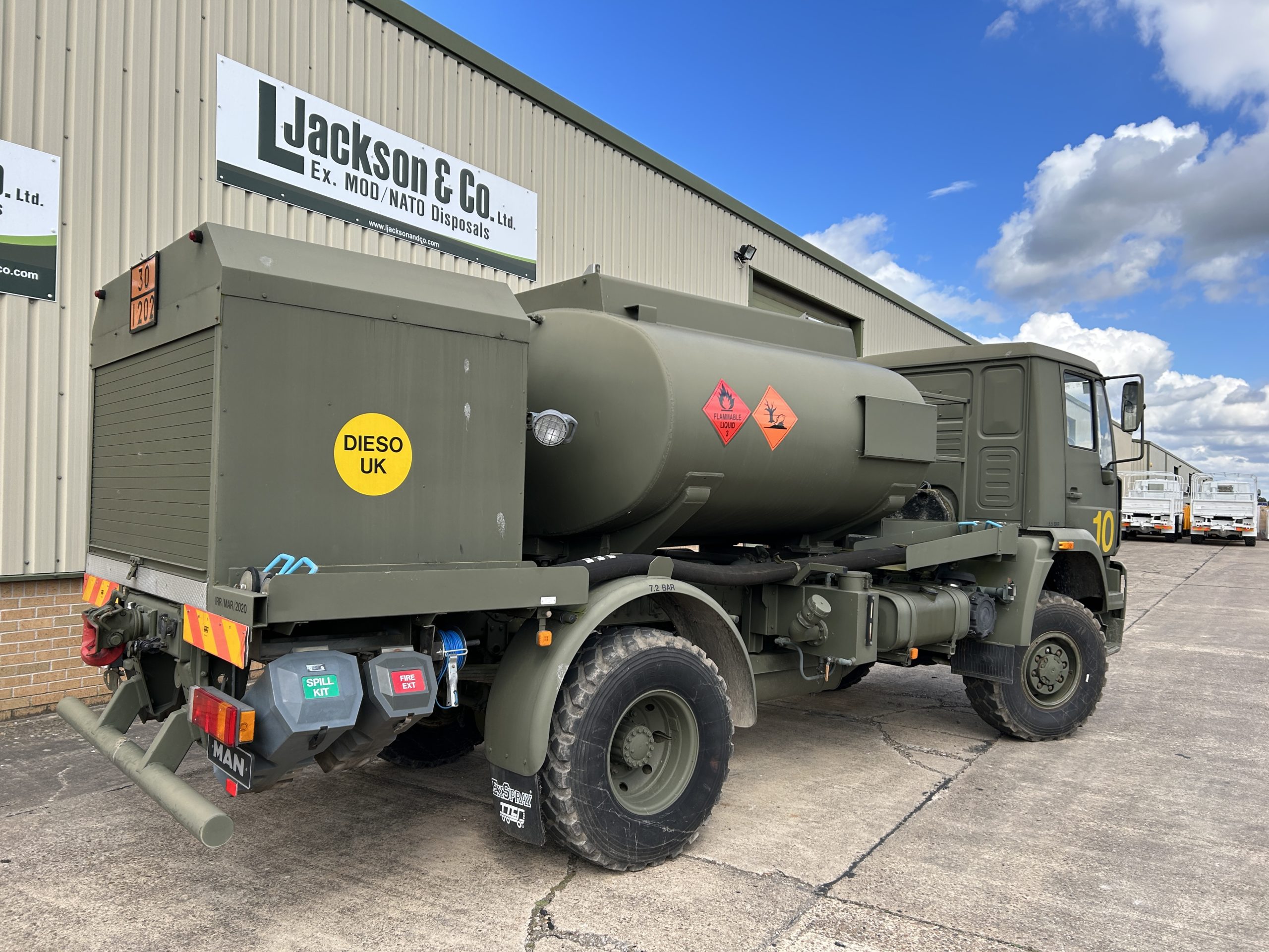 MAN LE14.220 4×4 5,000 Litre Tanker