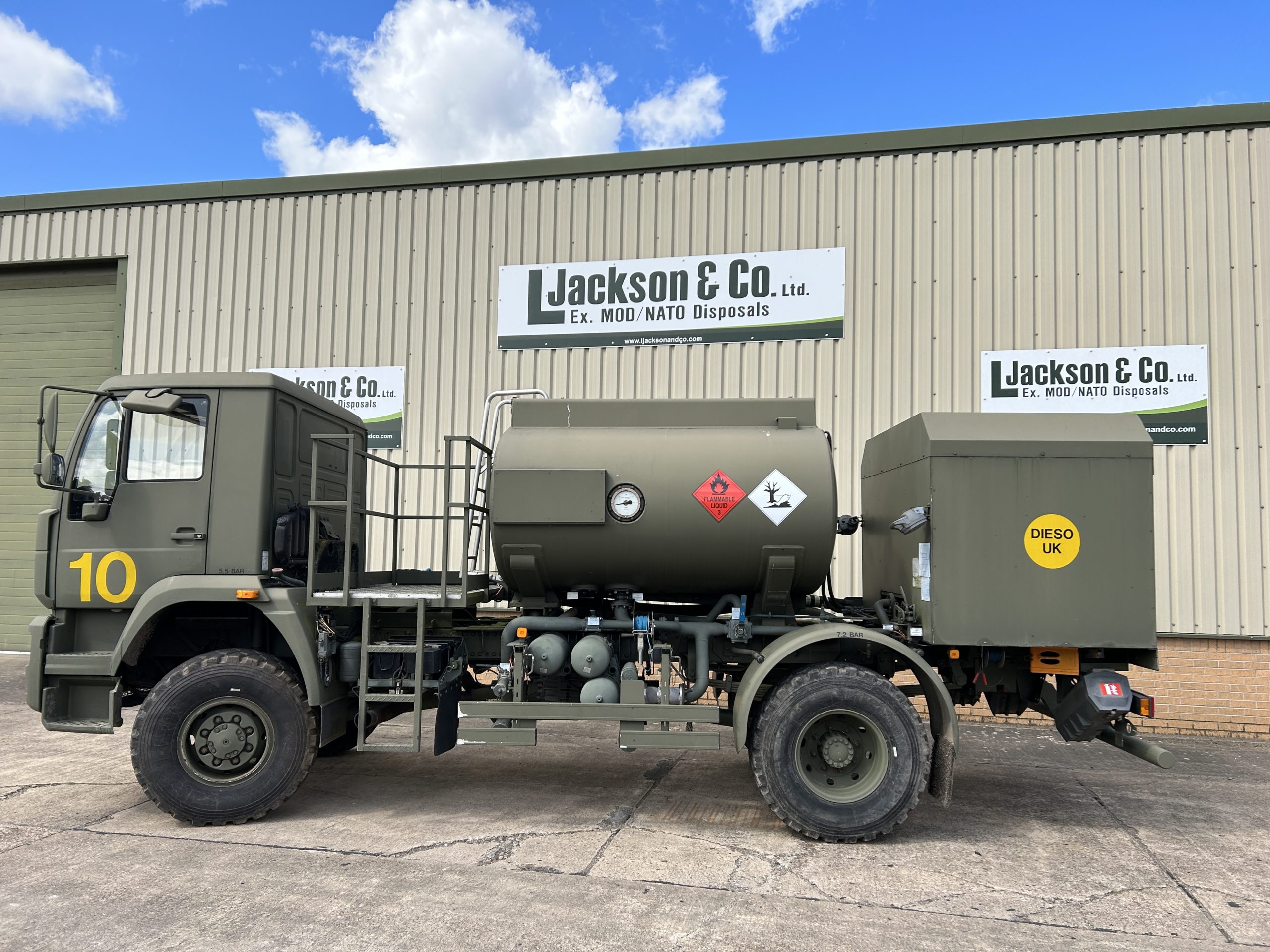 MAN LE14.220 4×4 5,000 Litre Tanker