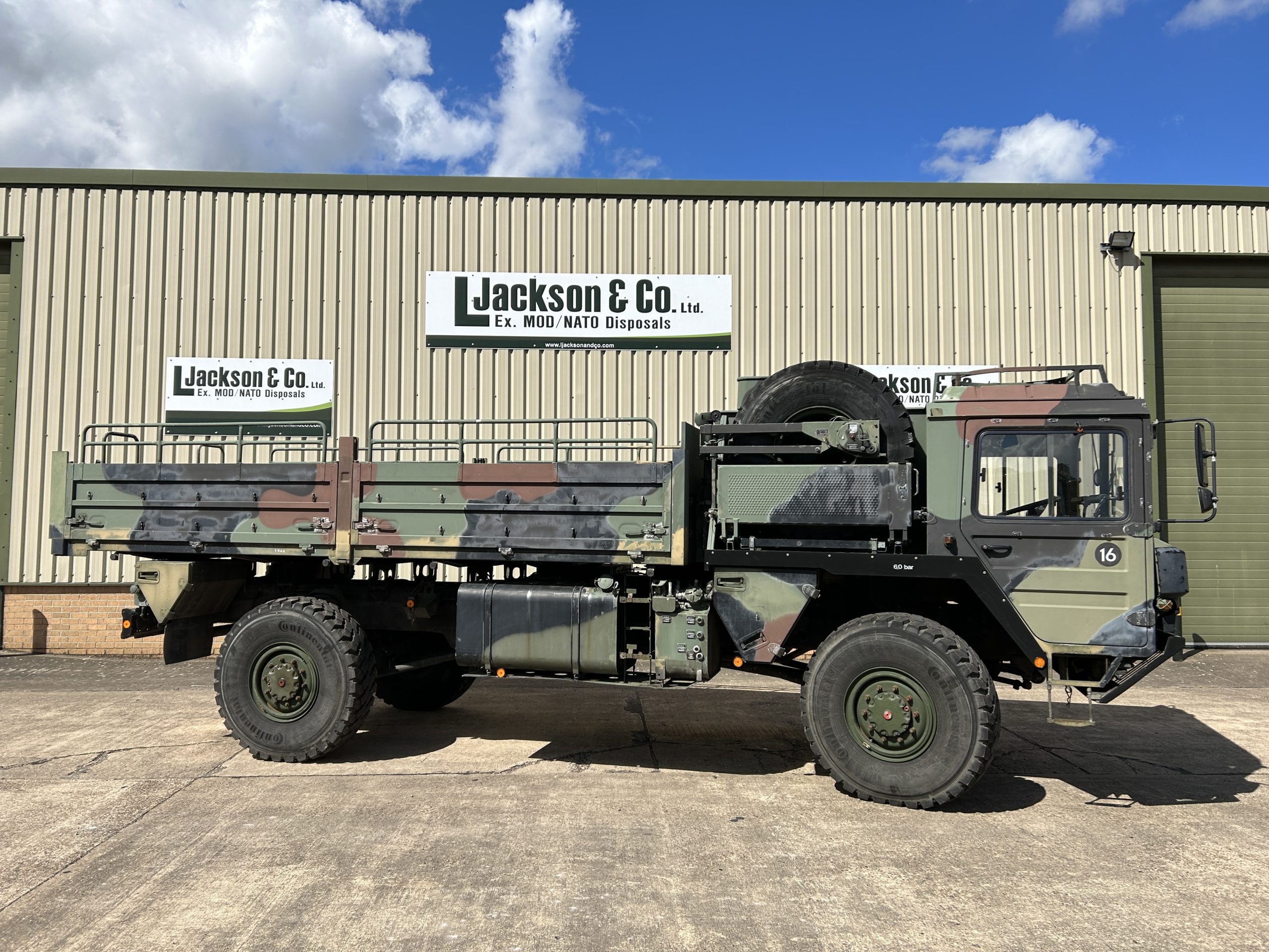 MAN KAT A1 4×4 5T LHD Cargo Truck