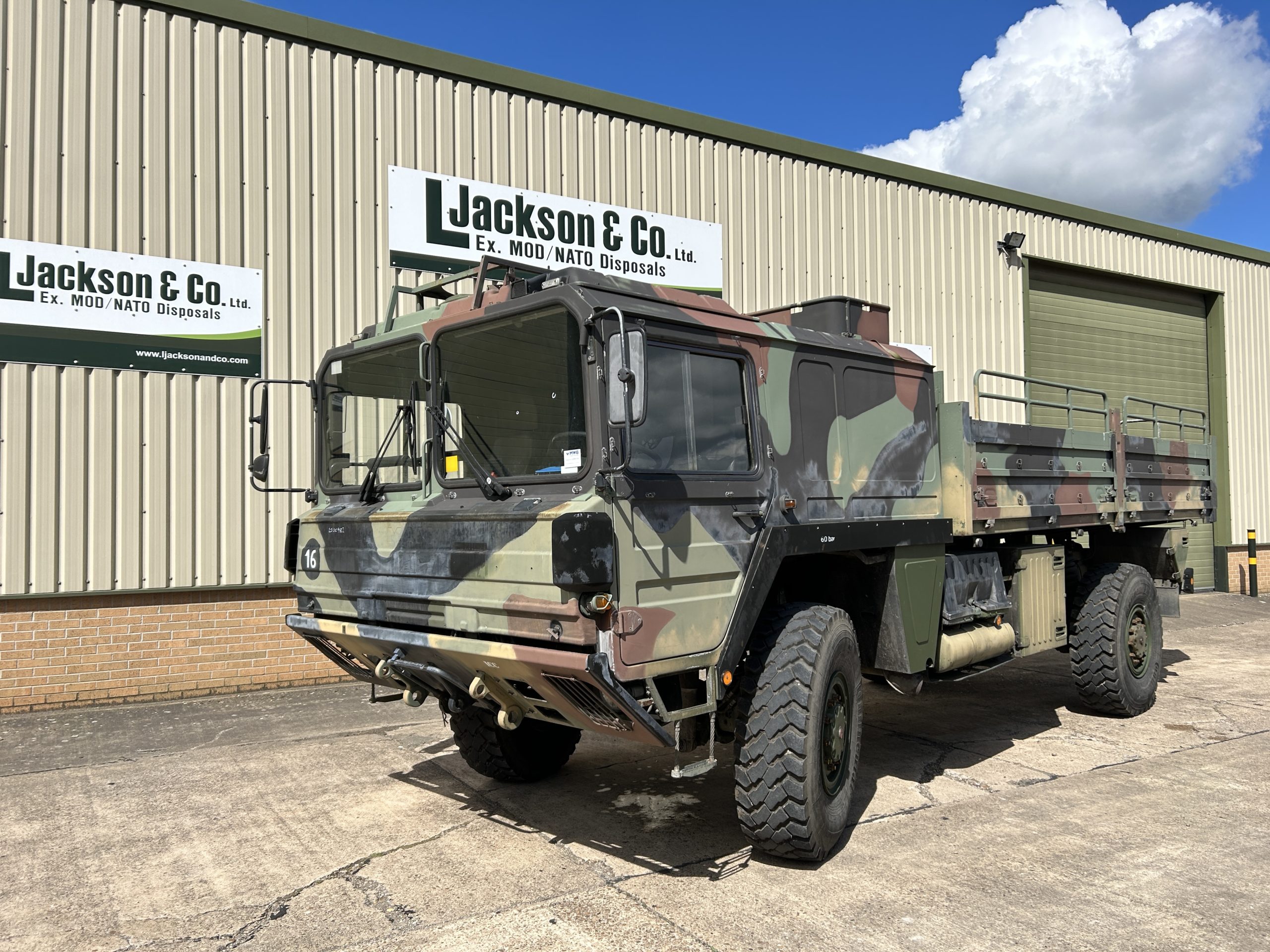 MAN KAT A1 4×4 5T LHD Cargo Truck