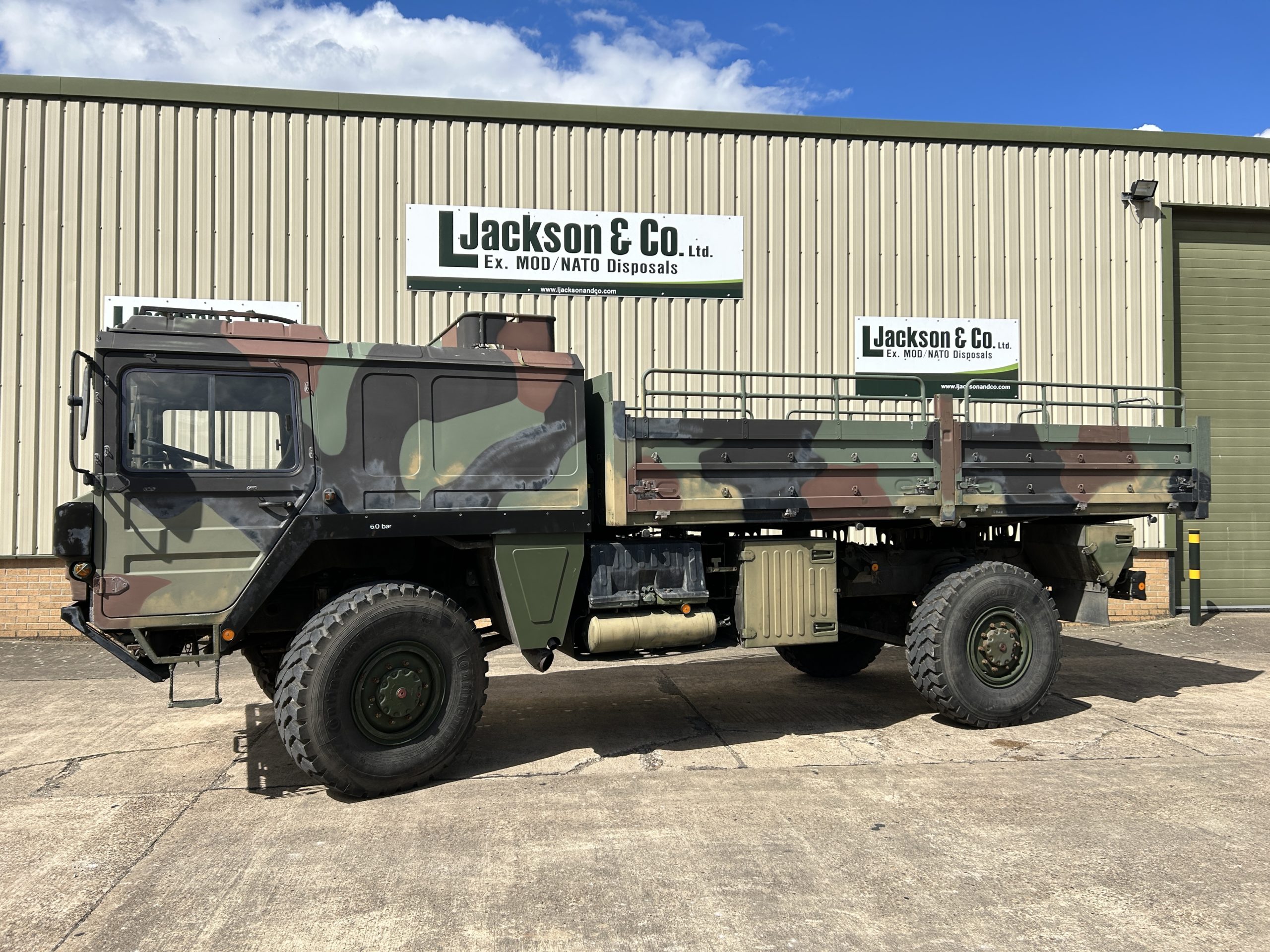 MAN KAT A1 4×4 5T LHD Cargo Truck
