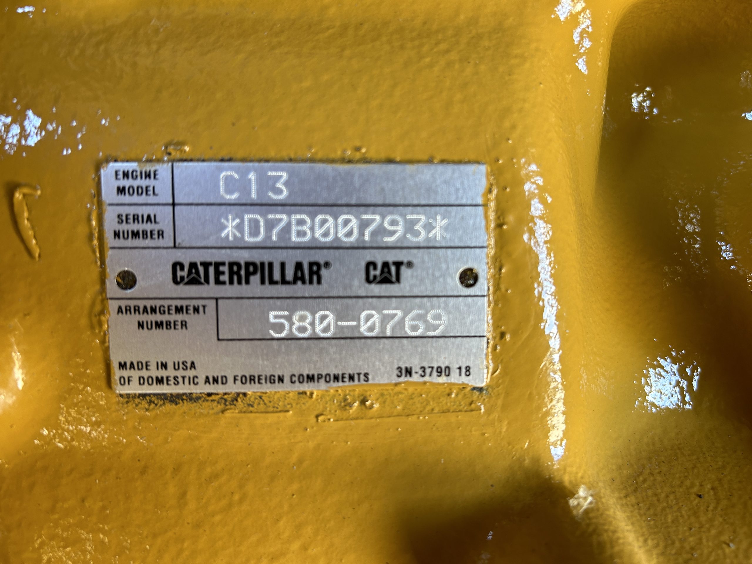 New Unused Caterpillar DE550 GC Generator