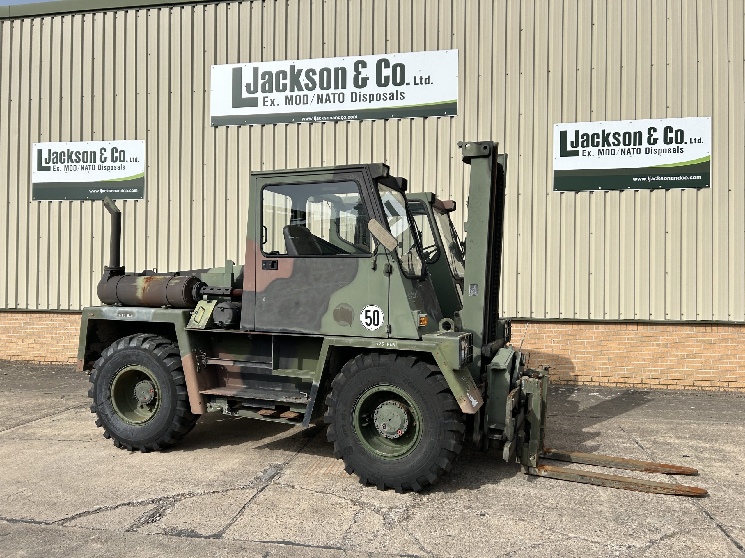 Steinbock 2,500 Kg 4×4 Rough Terrain Forklift