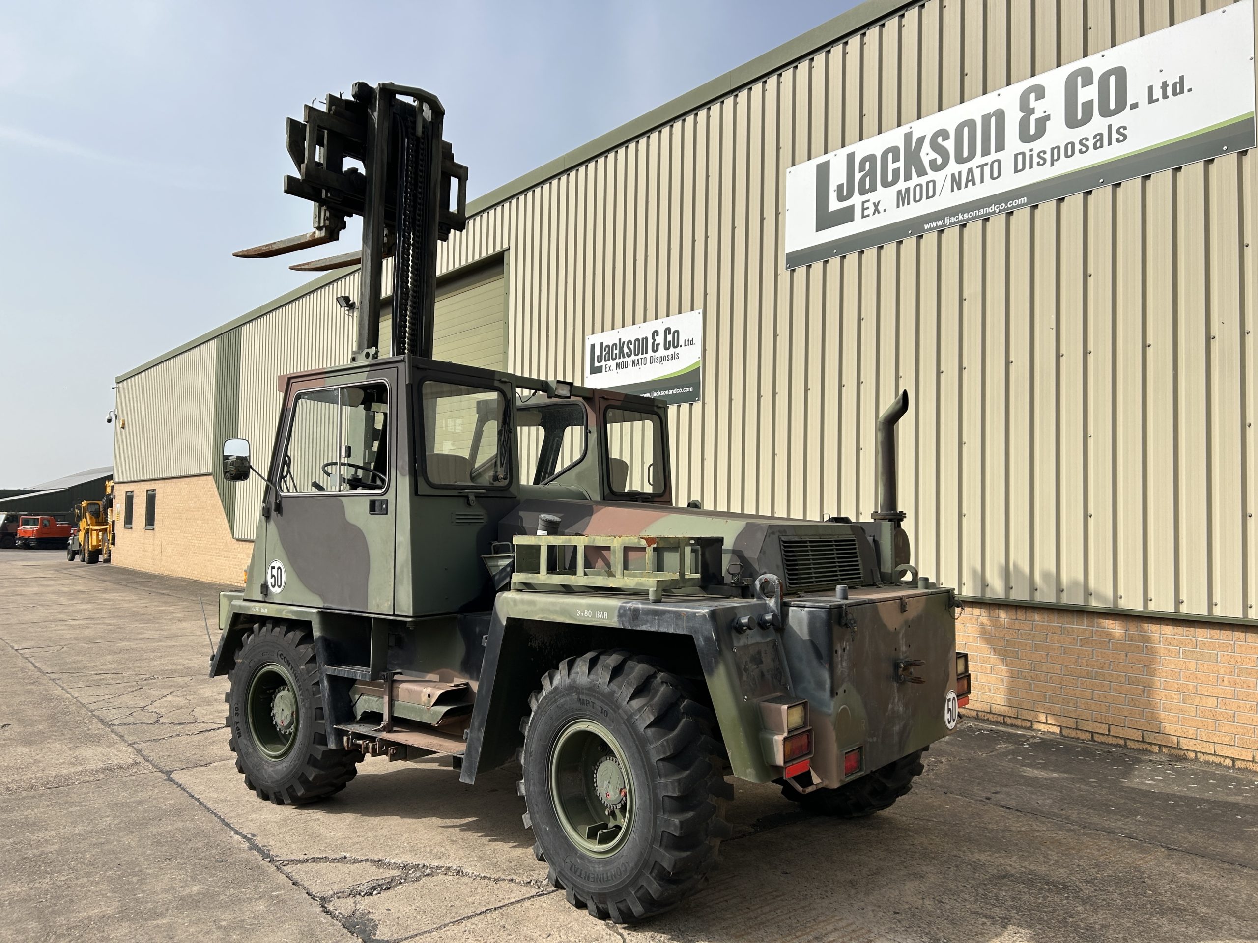 Steinbock 2,500 Kg 4×4 Rough Terrain Forklift
