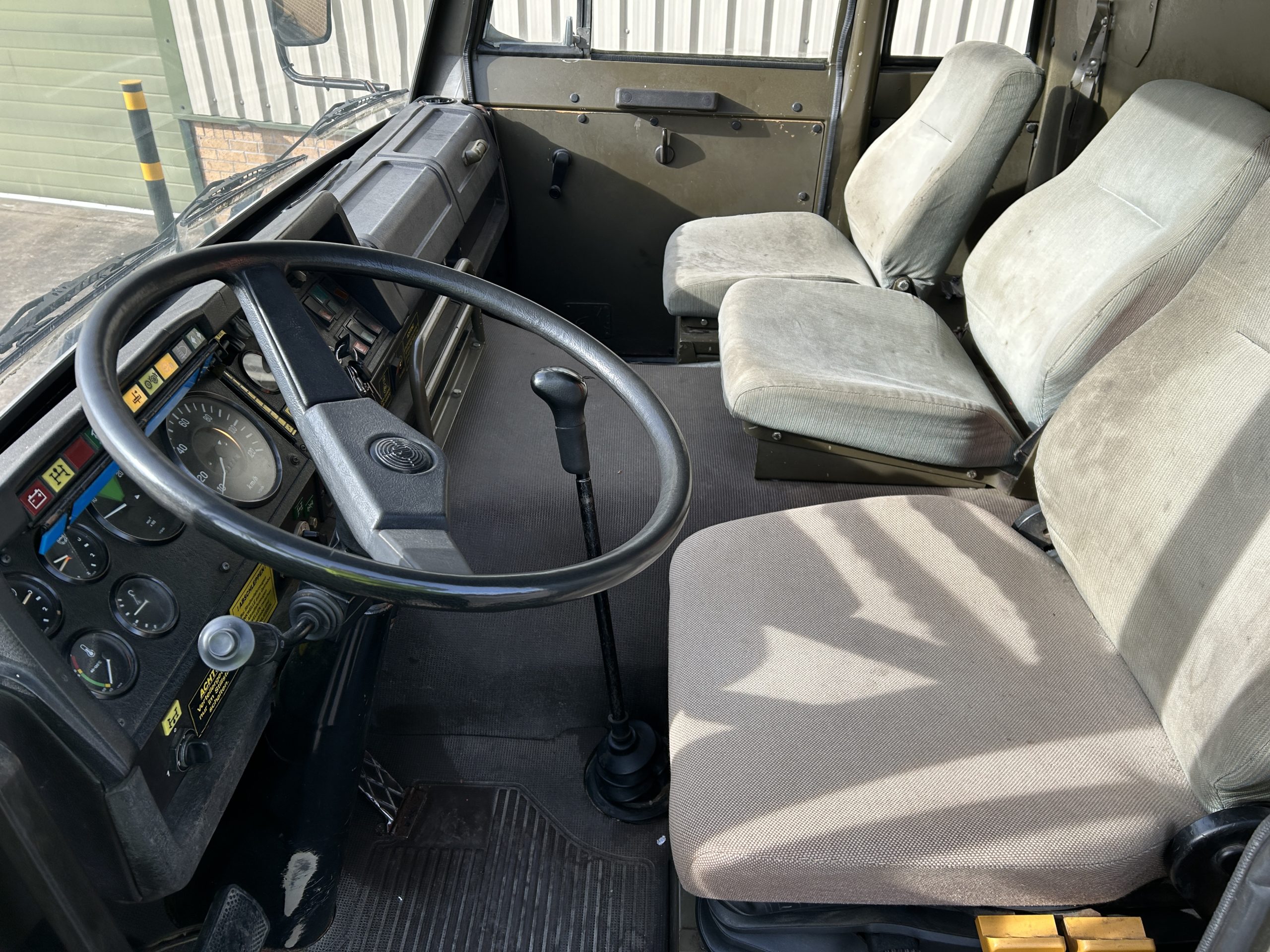 Steyr 1491.310 6×6 Timber Loglift Truck