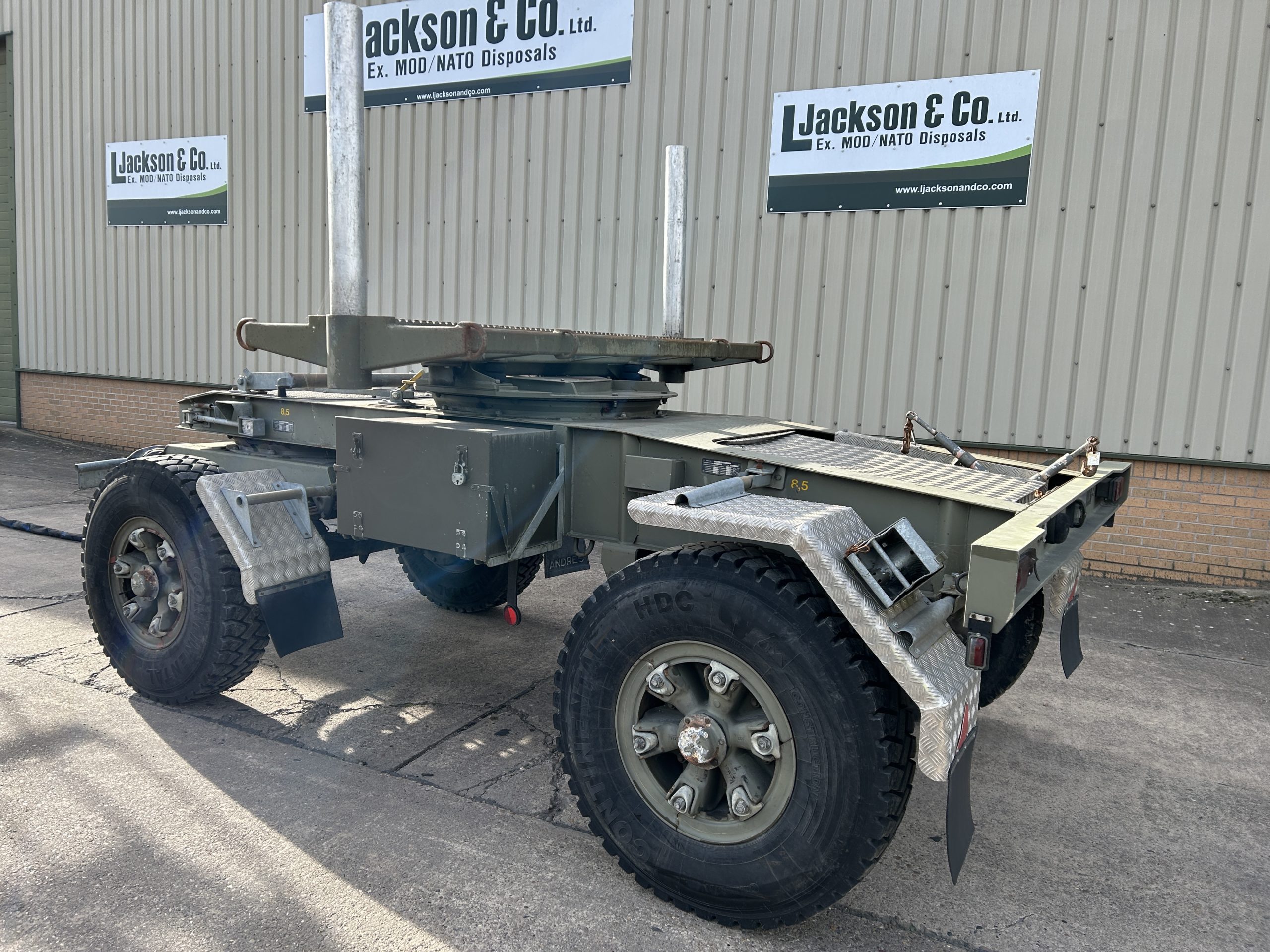 Steyr 1491.310 6×6 Timber Loglift Truck