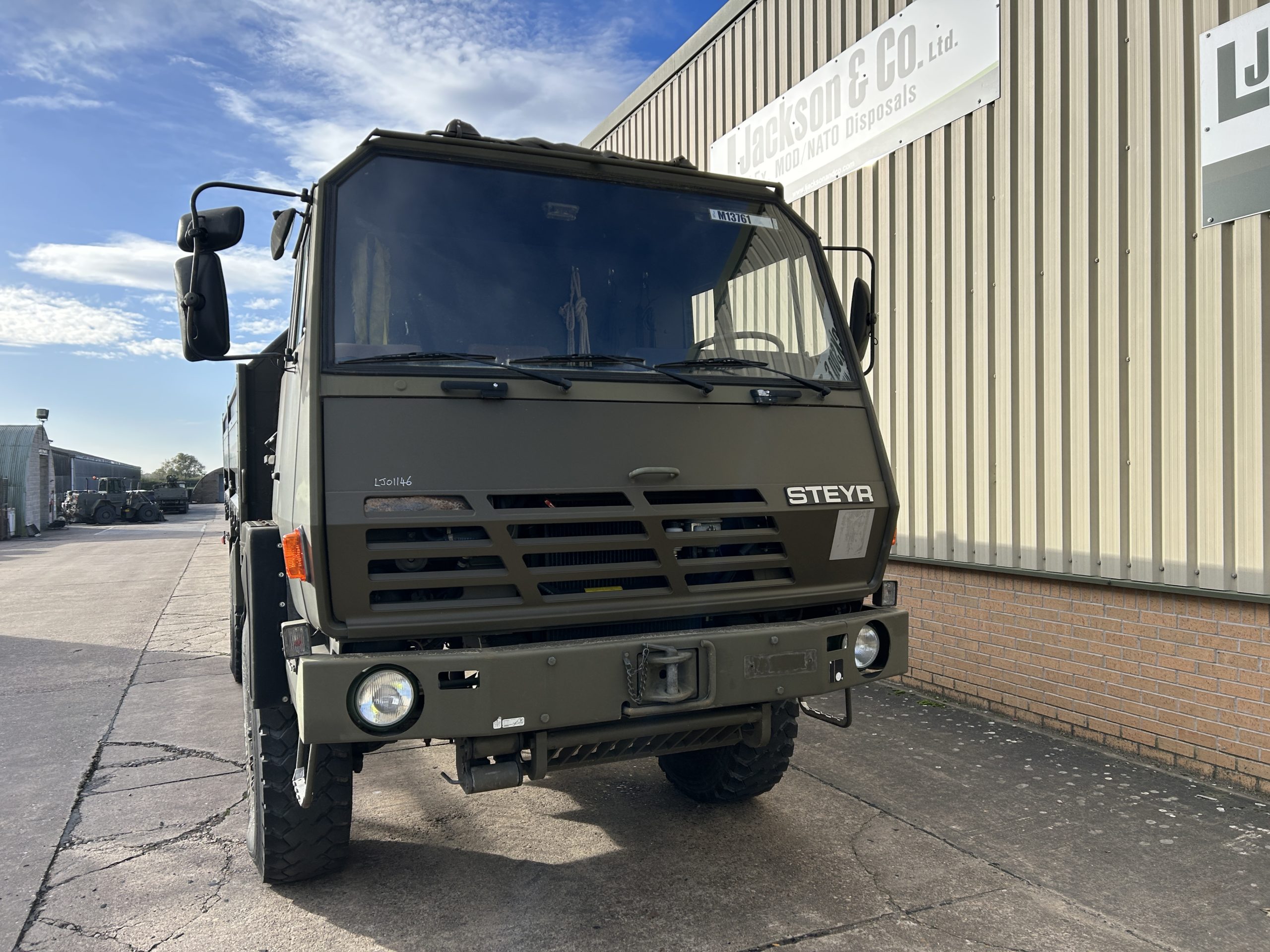 Steyr 1291 4×4 Cargo Truck With Winch