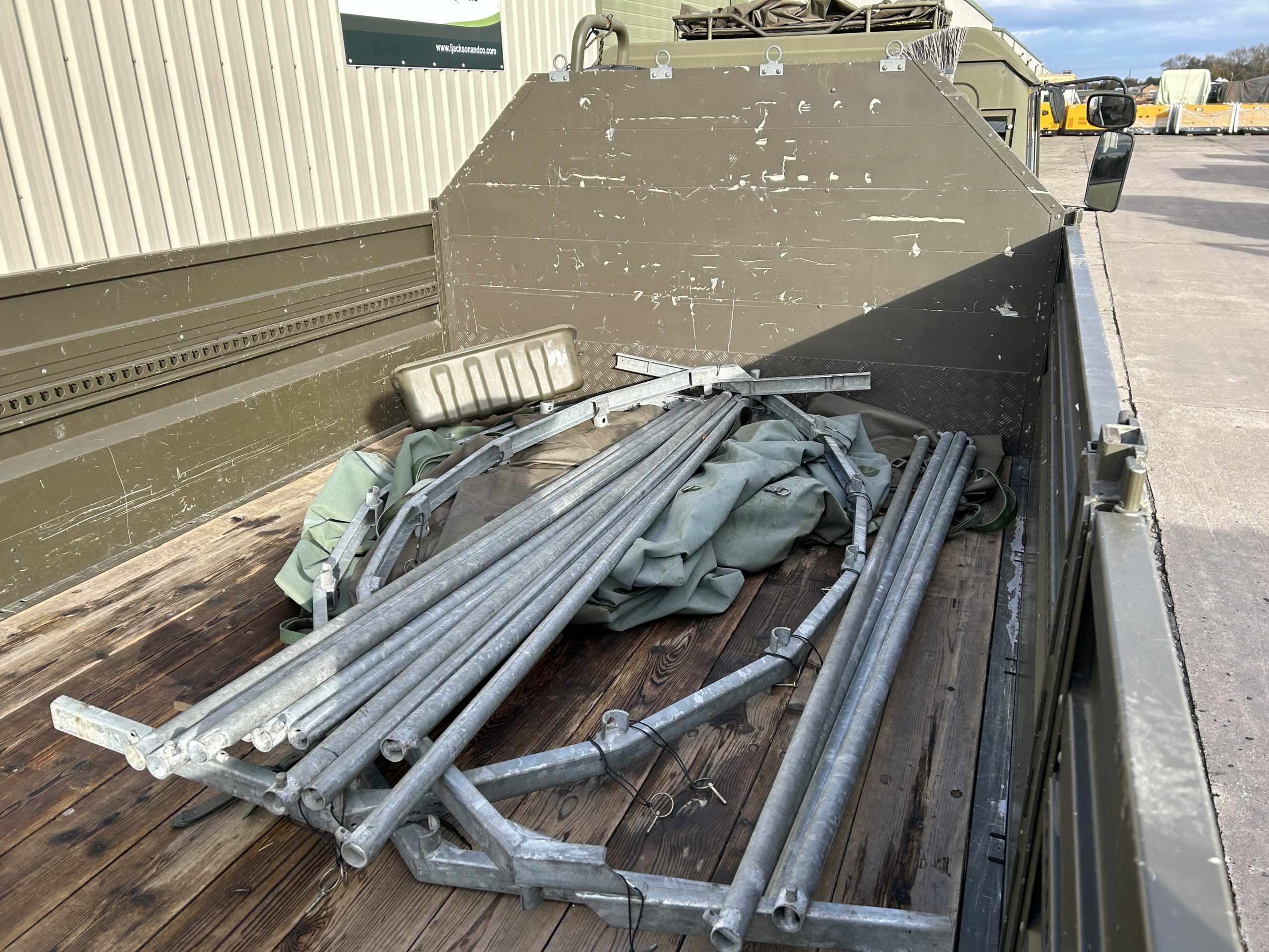 Steyr 1291 4×4 Cargo Truck With Winch
